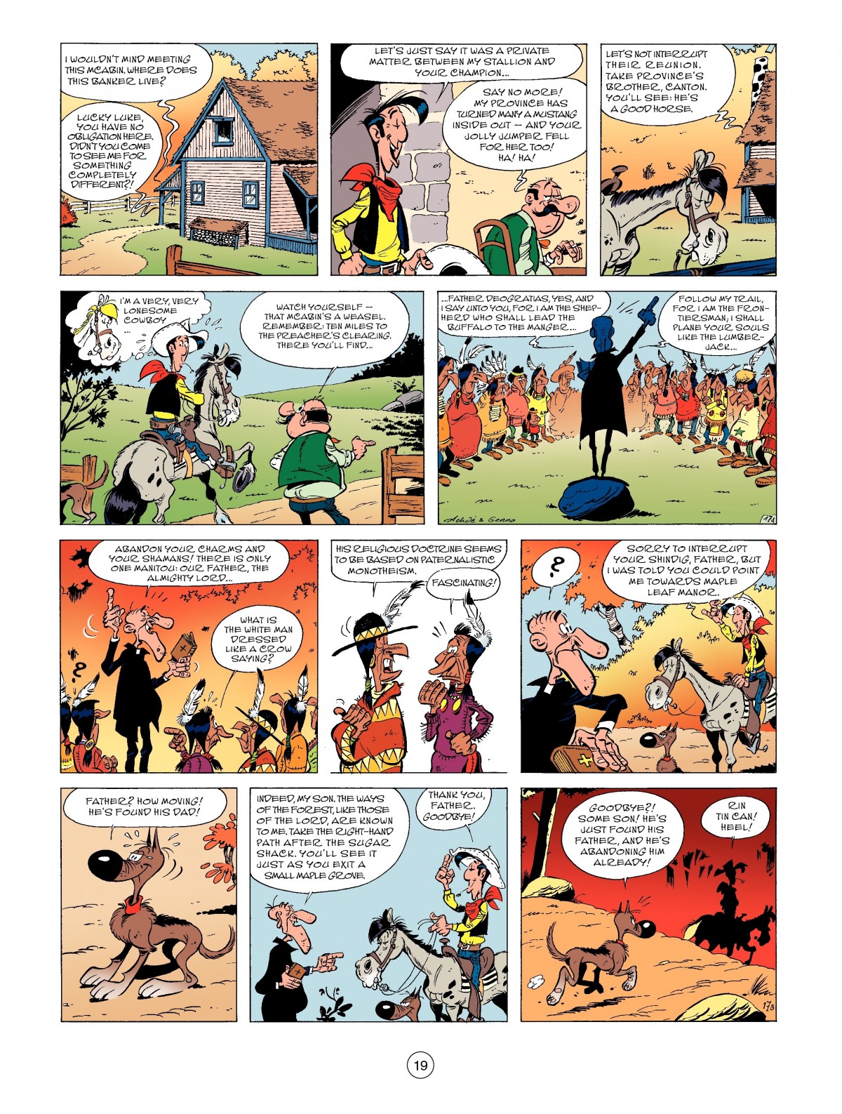 Read online A Lucky Luke Adventure comic -  Issue #52 - 21