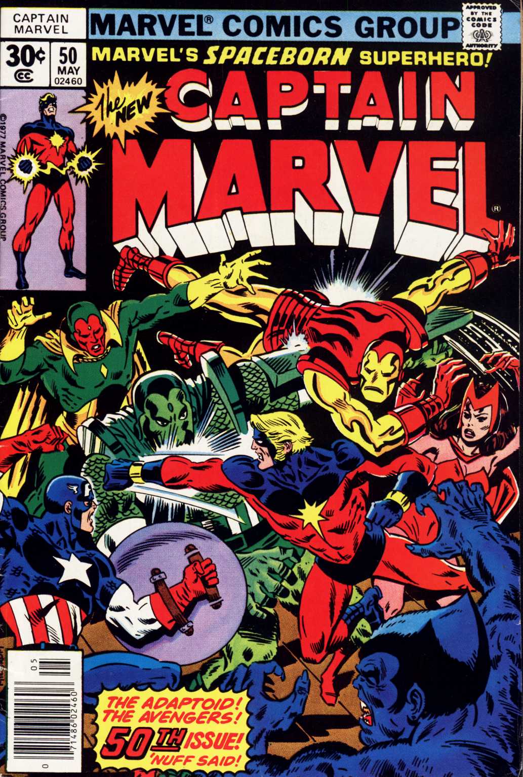 Captain Marvel (1968) Issue #50 #50 - English 1