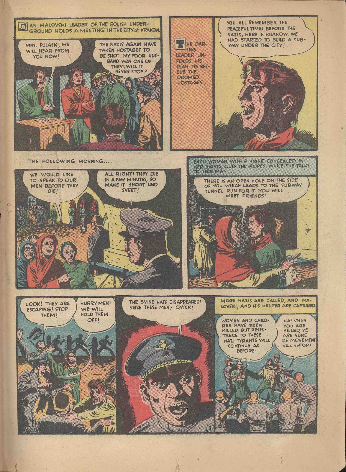 Captain Aero Comics issue 11 - Page 35