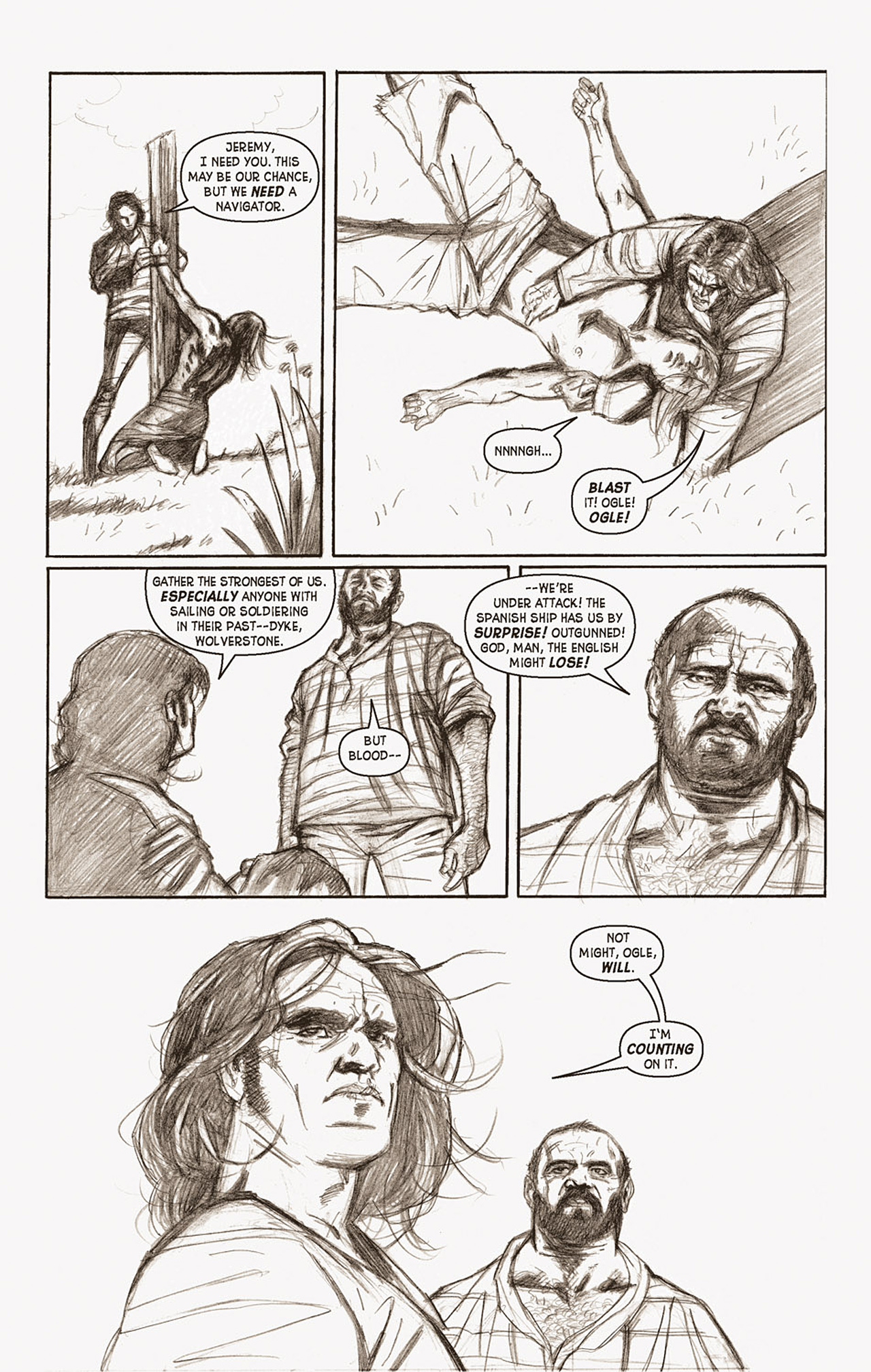 Read online Captain Blood: Odyssey comic -  Issue #1 - 18