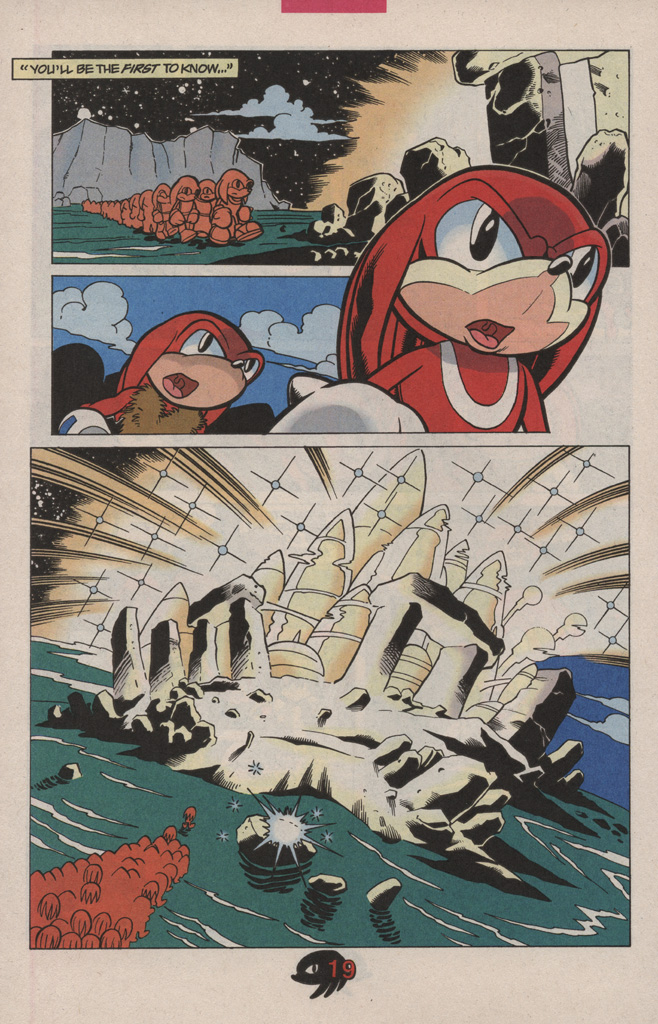 Read online Knuckles the Echidna comic -  Issue #12 - 26