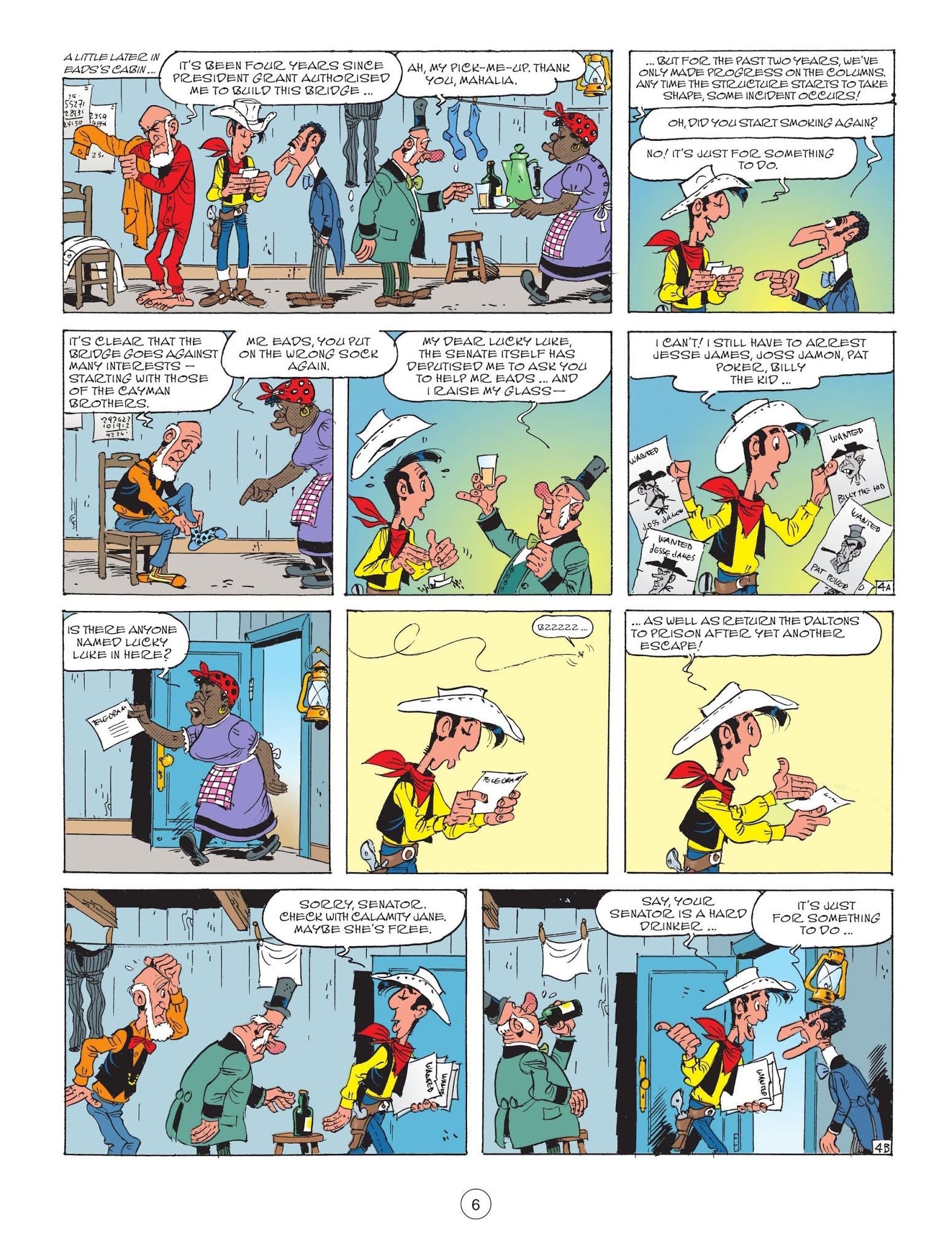 Read online A Lucky Luke Adventure comic -  Issue #68 - 7