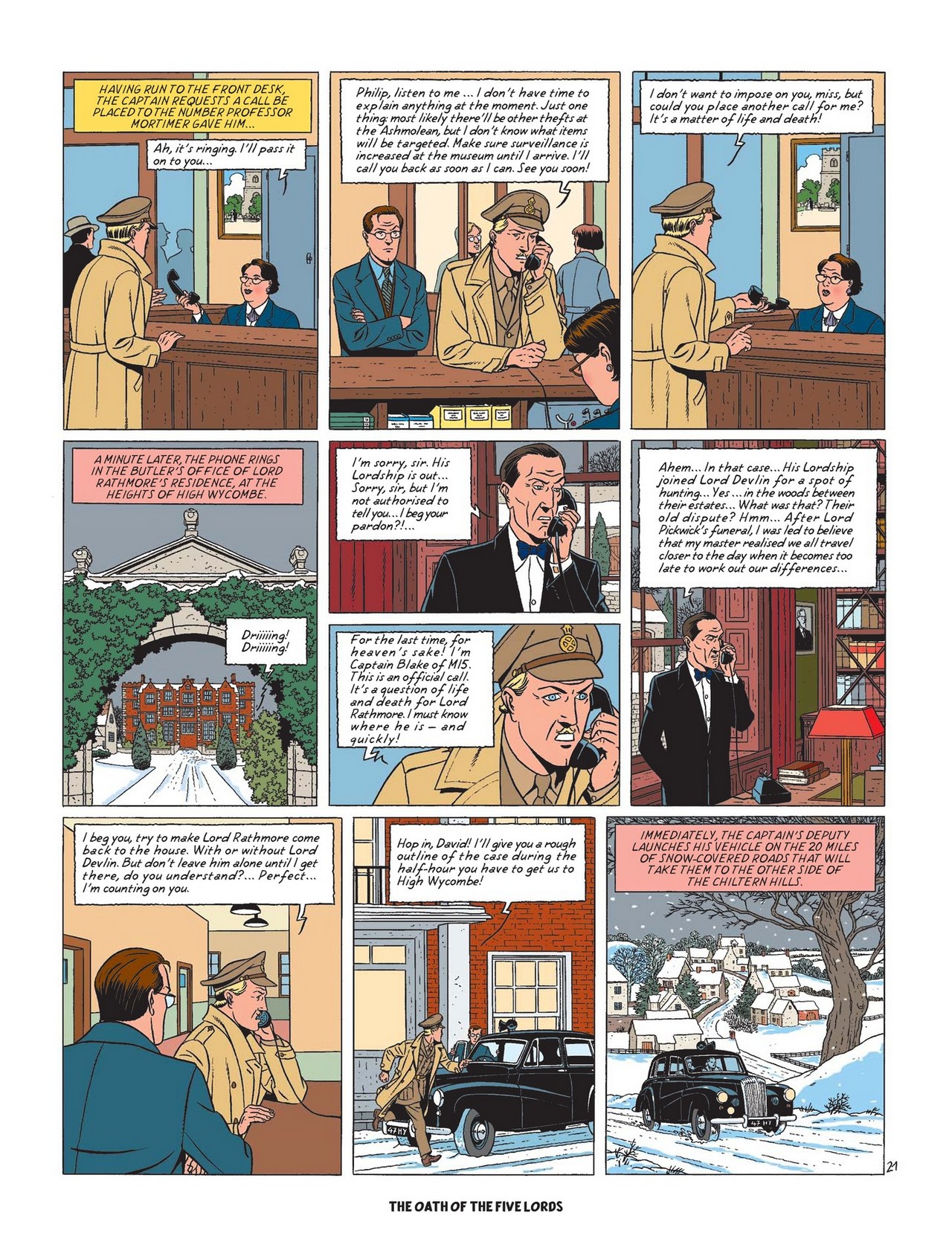Read online Blake & Mortimer comic -  Issue #24 - 68