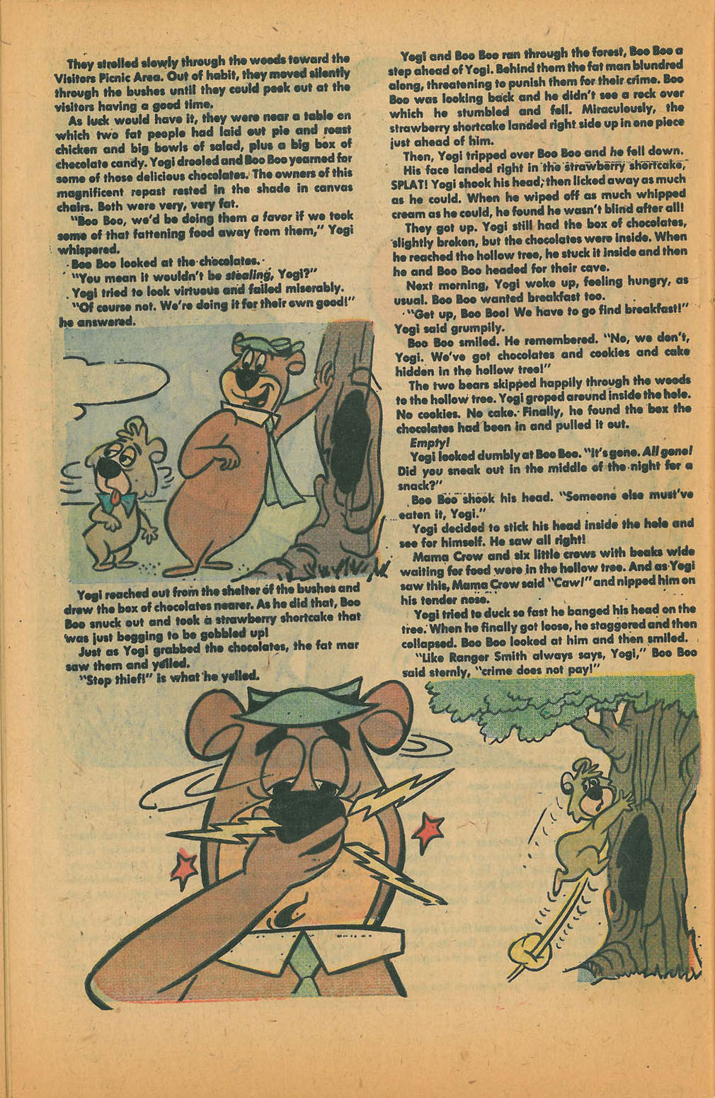 Read online Yogi Bear (1970) comic -  Issue #32 - 32
