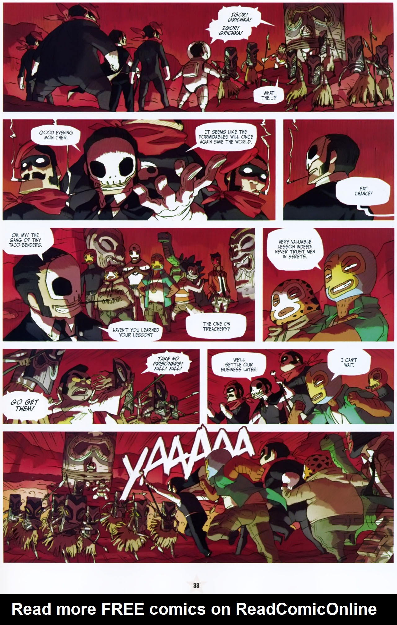 Read online Lucha Libre comic -  Issue #2 - 35