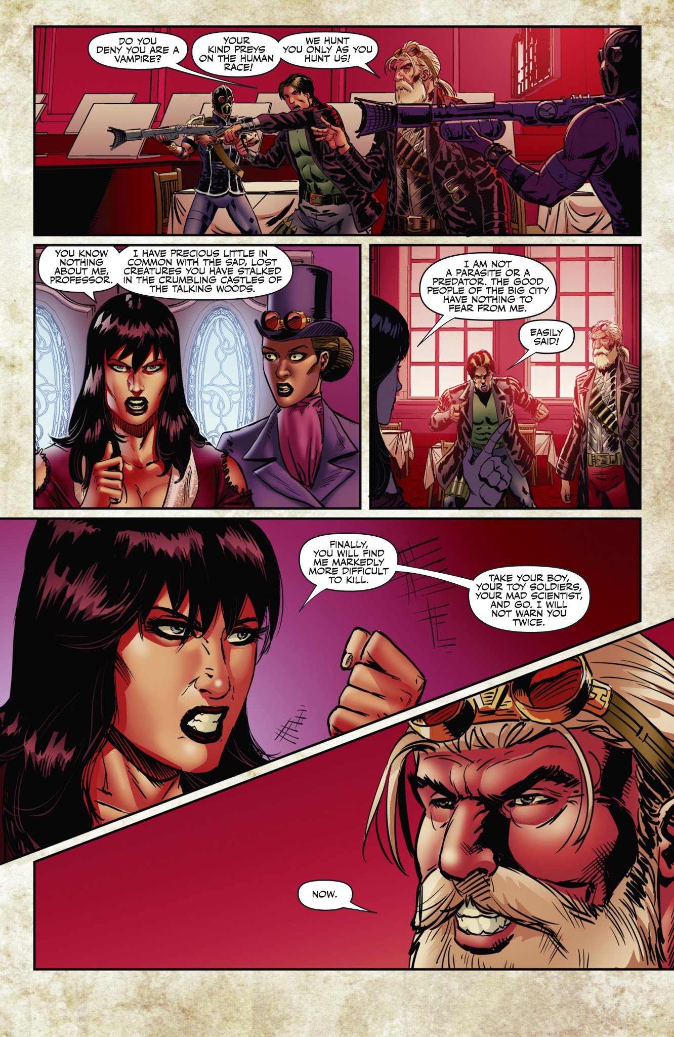Read online Legenderry: Vampirella comic -  Issue #3 - 15