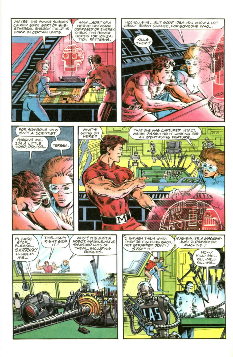 Read online Magnus Robot Fighter (1991) comic -  Issue #2 - 7
