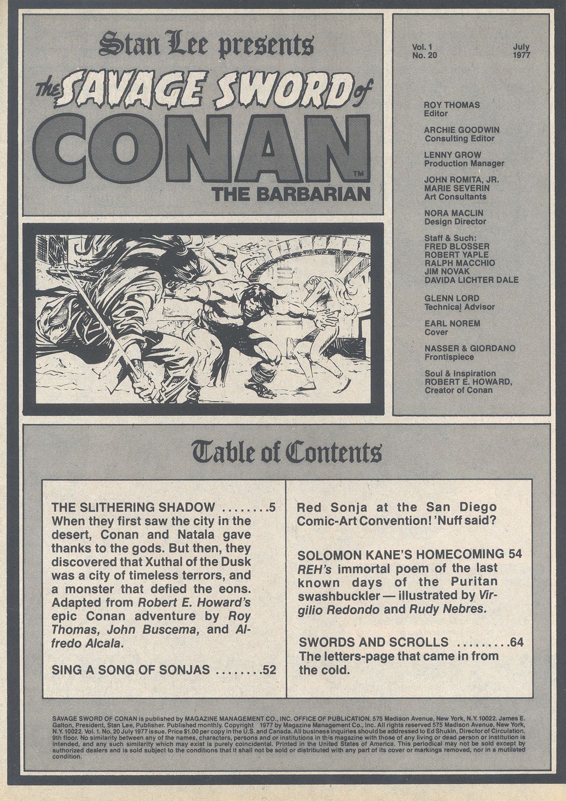 Read online The Savage Sword Of Conan comic -  Issue #20 - 3
