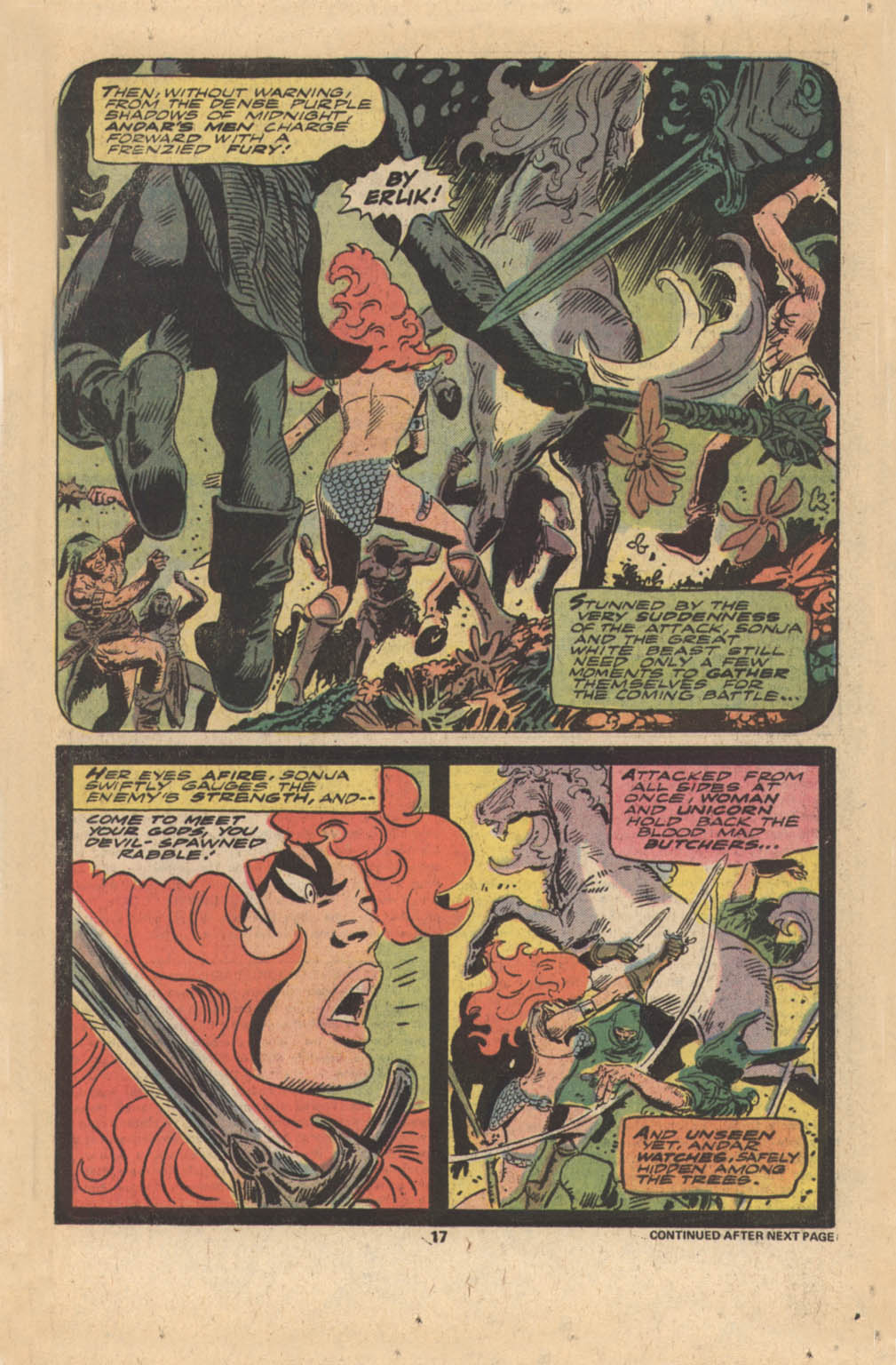 Read online Red Sonja (1977) comic -  Issue #1 - 12