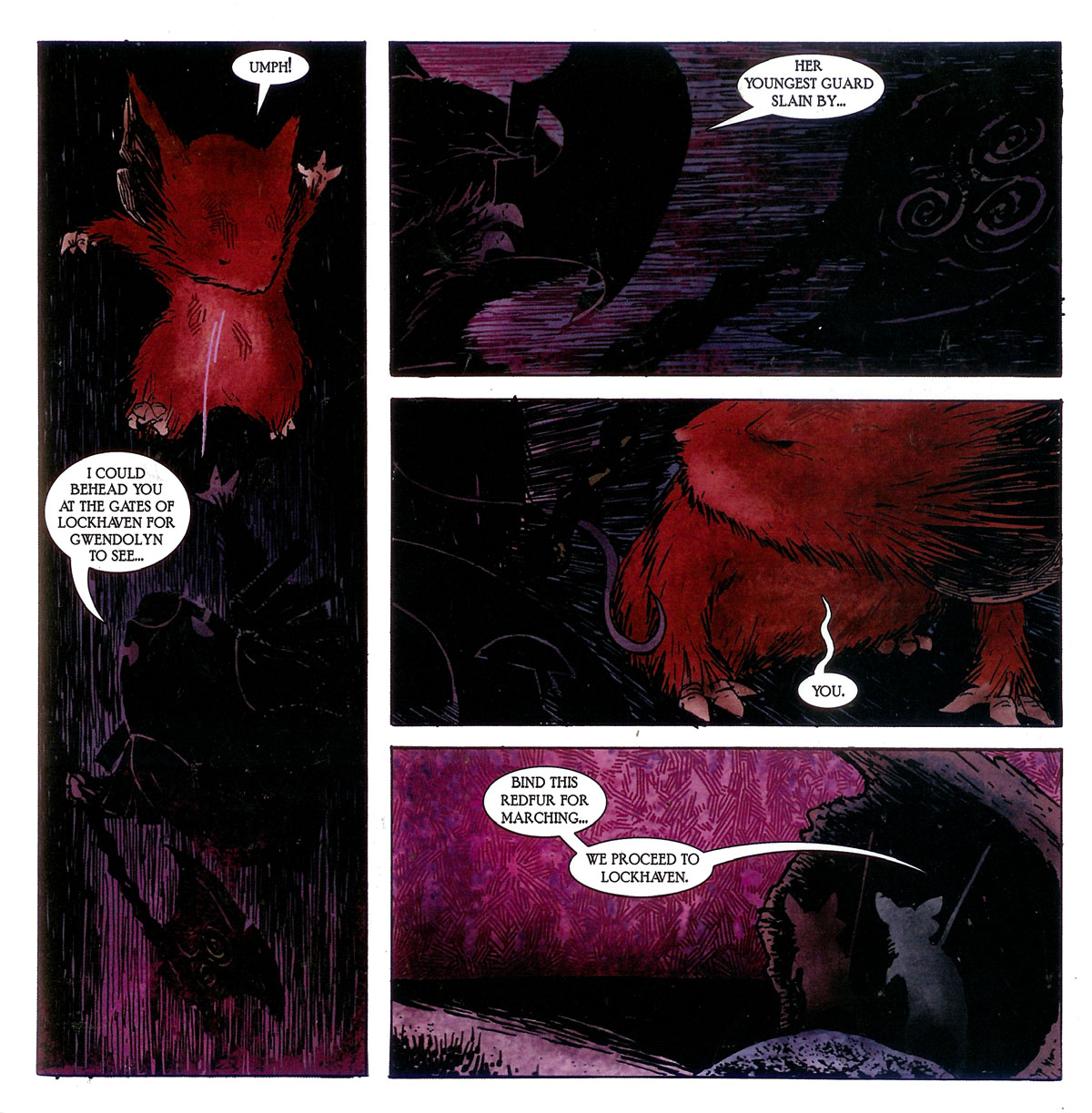 Read online Mouse Guard comic -  Issue #4 - 23