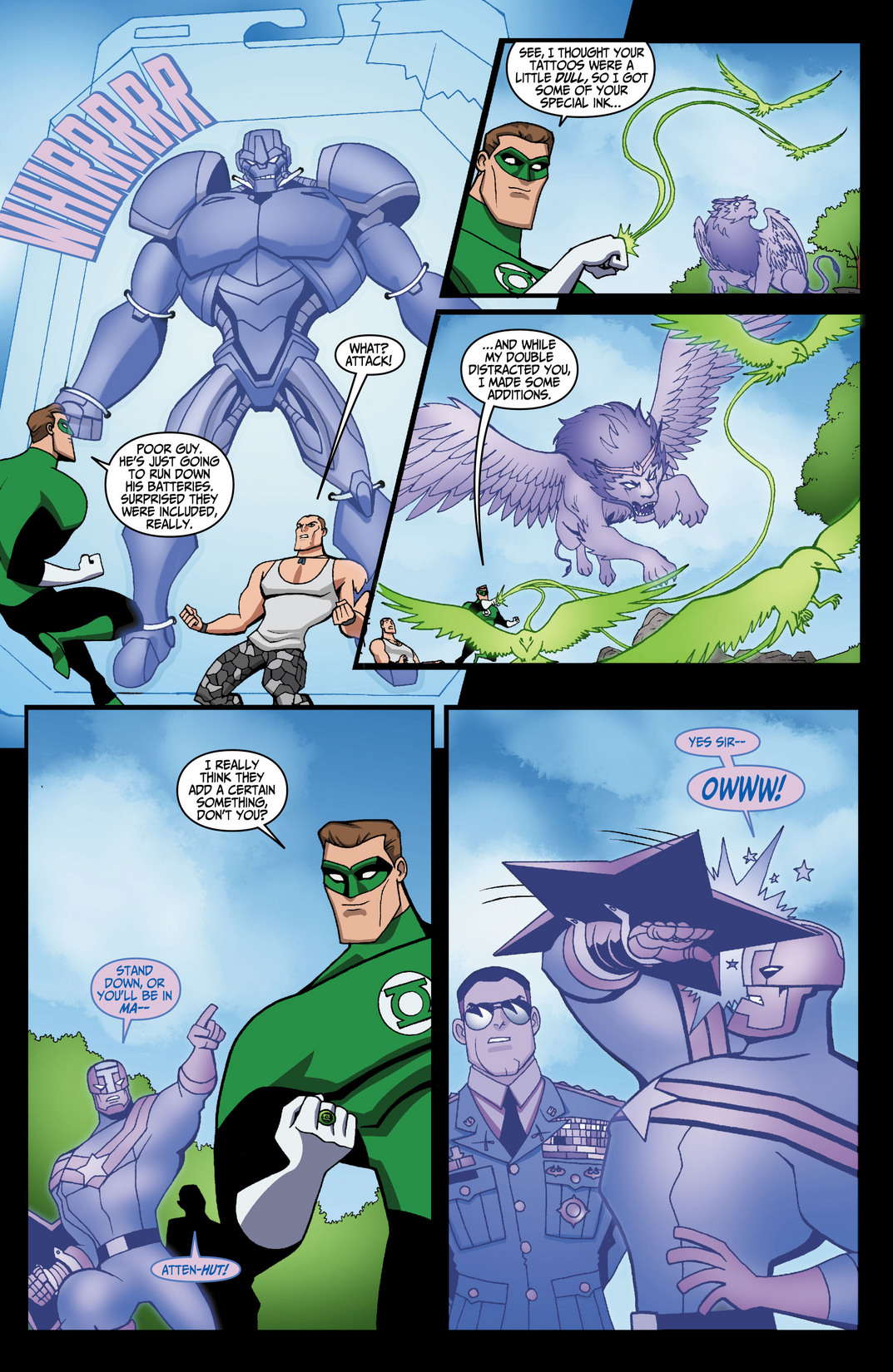 Read online Green Lantern: The Animated Series comic -  Issue #4 - 18
