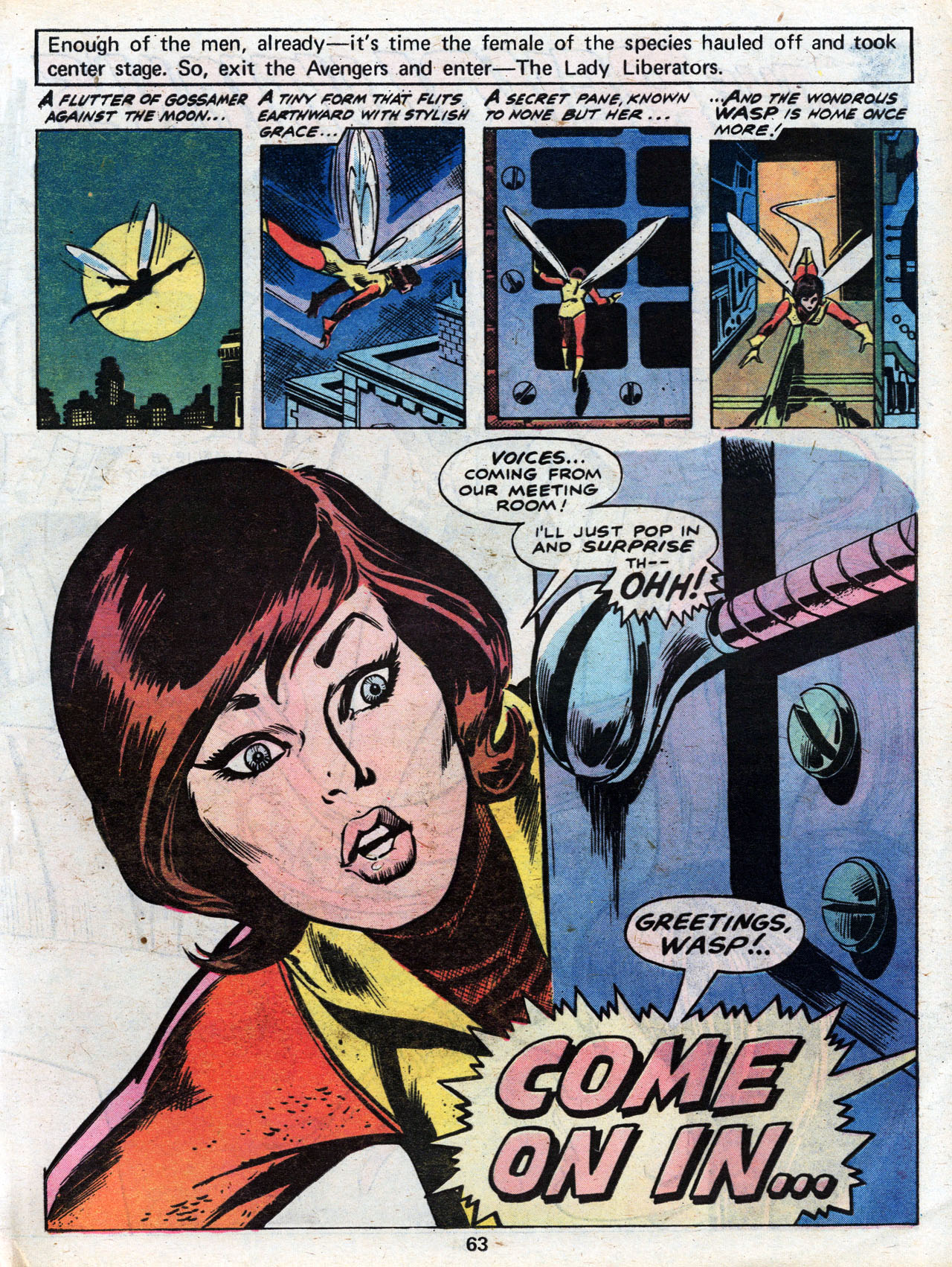 Read online Marvel Treasury Edition comic -  Issue #7 - 63