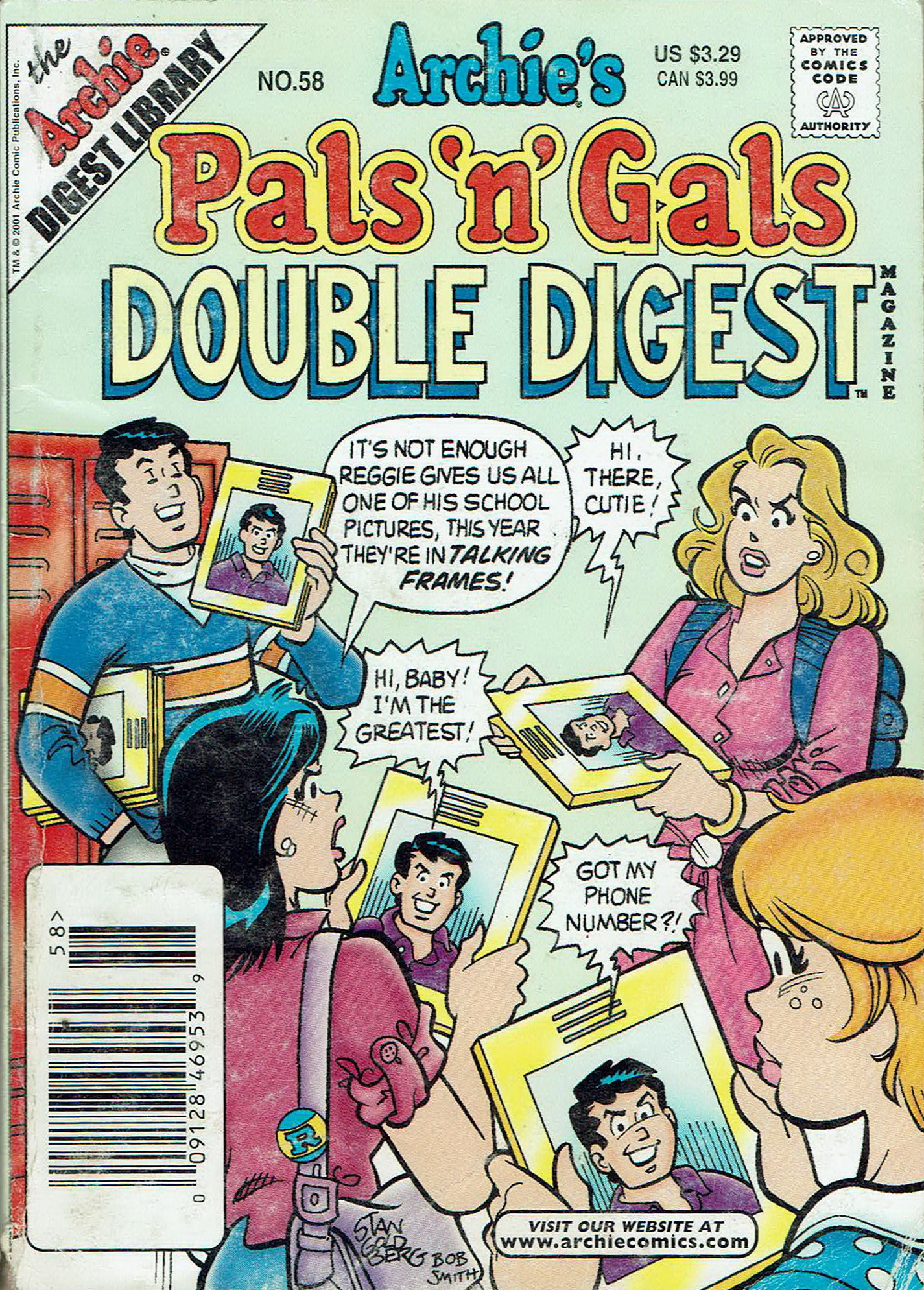 Archie's Pals 'n' Gals Double Digest Magazine issue 58 - Page 1