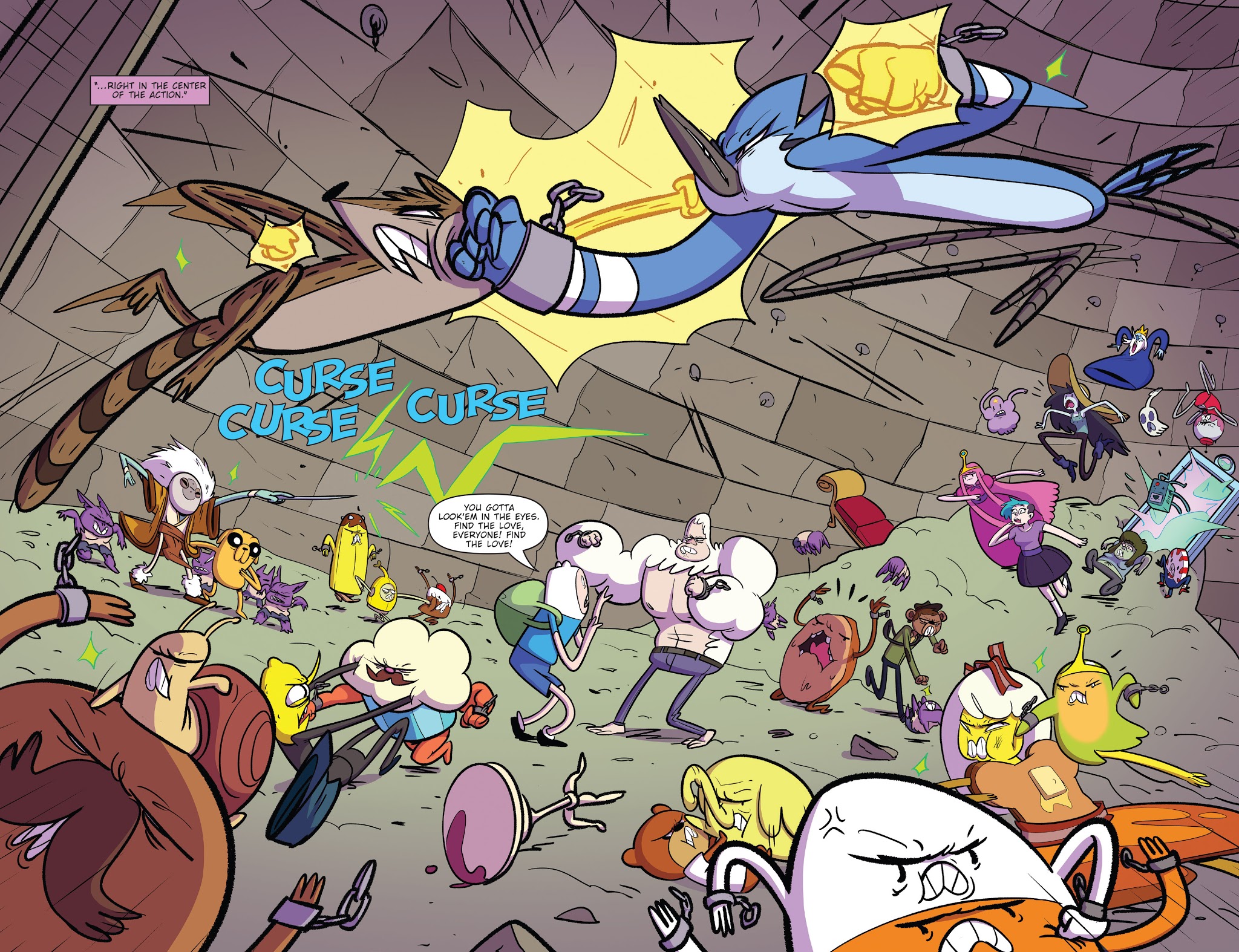 Read online Adventure Time/Regular Show comic -  Issue #6 - 8