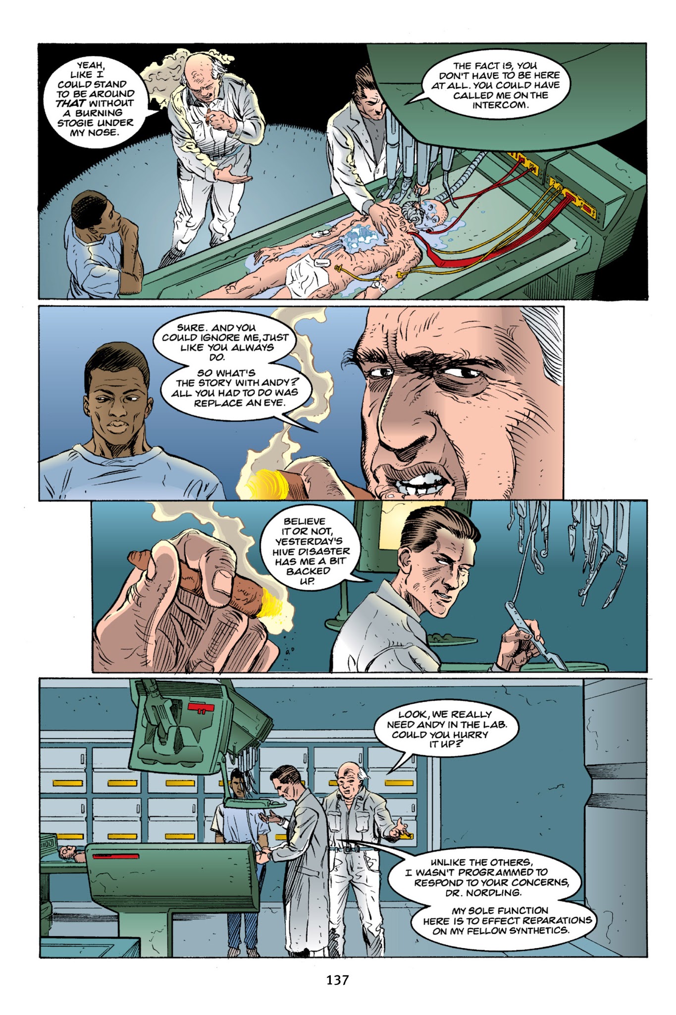 Read online Aliens Omnibus comic -  Issue # TPB 4 - 137