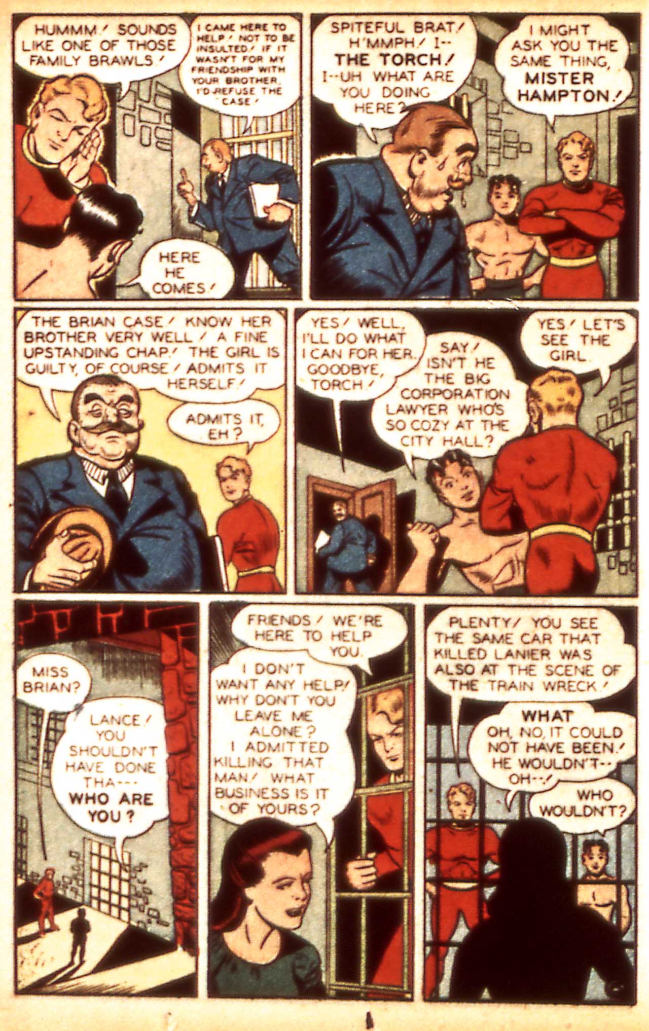 Read online The Human Torch (1940) comic -  Issue #17 - 21