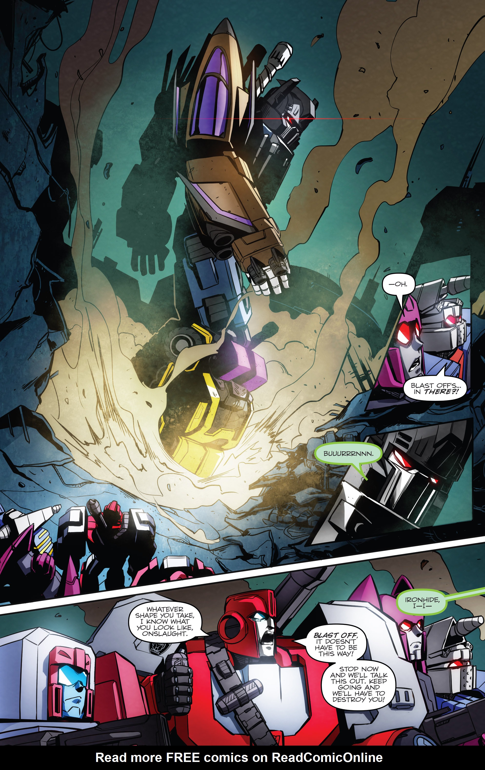 Read online Transformers: Till All Are One comic -  Issue #4 - 10