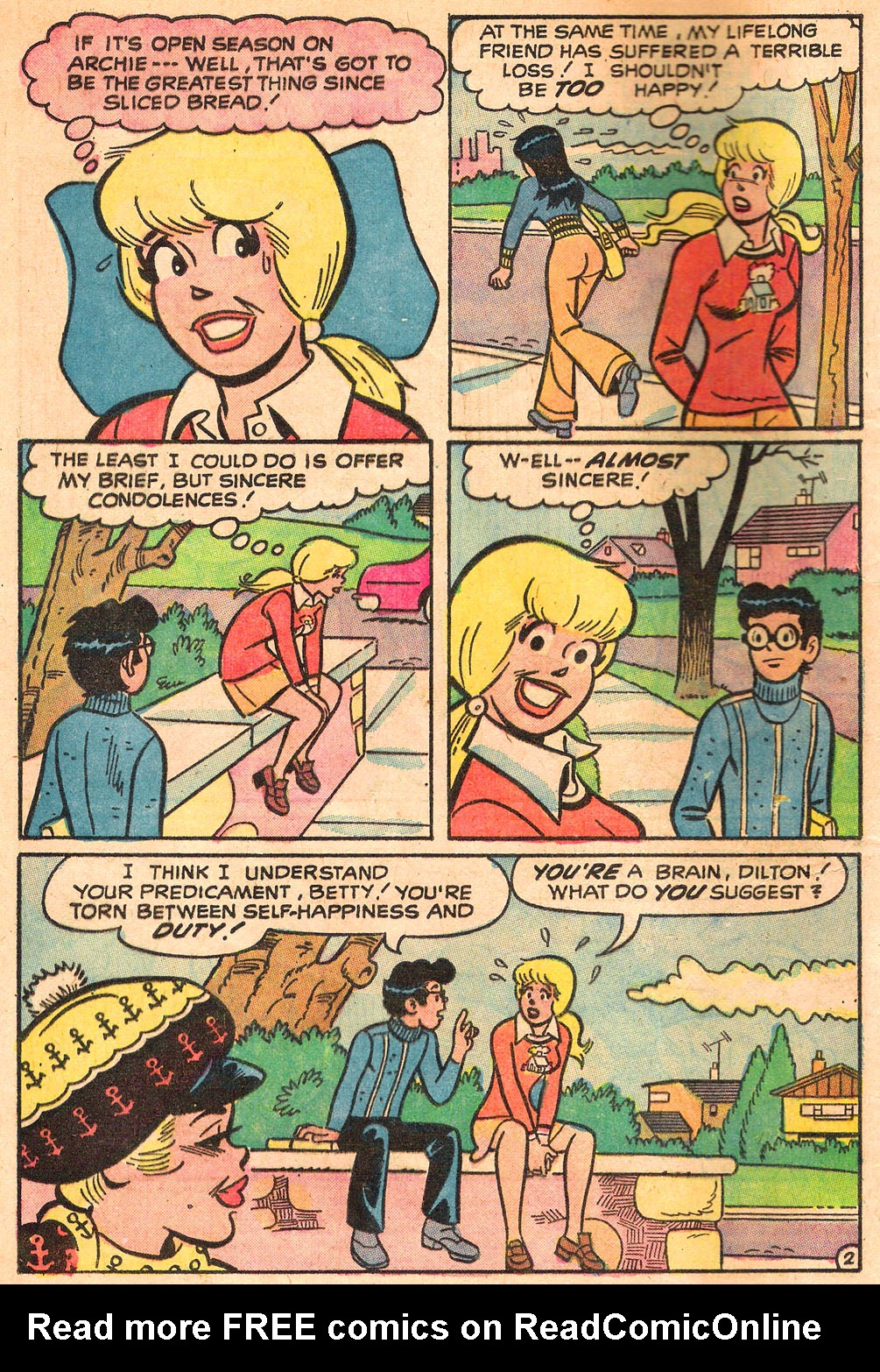 Read online Archie's Girls Betty and Veronica comic -  Issue #211 - 4