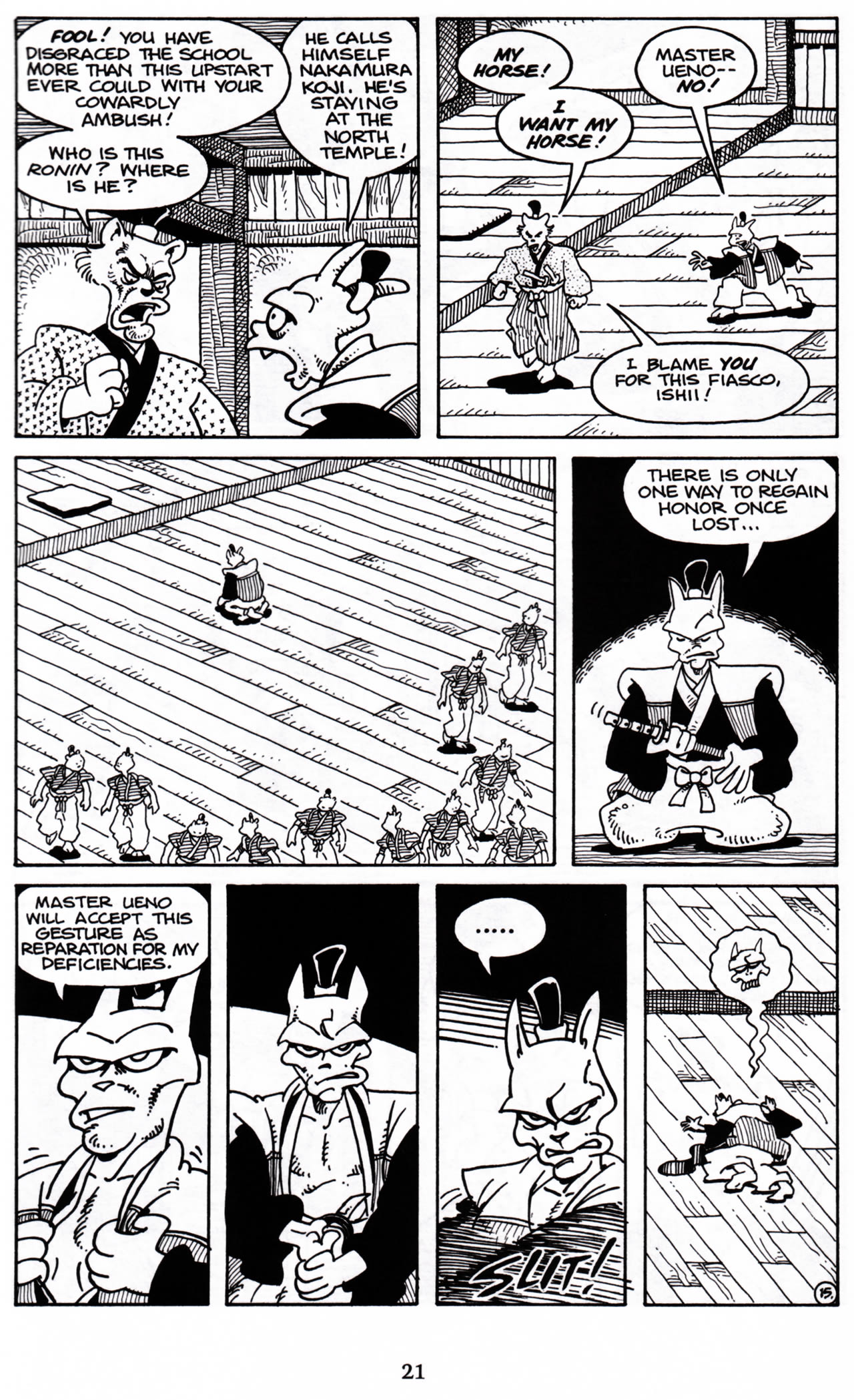 Read online Usagi Yojimbo (1996) comic -  Issue #7 - 15