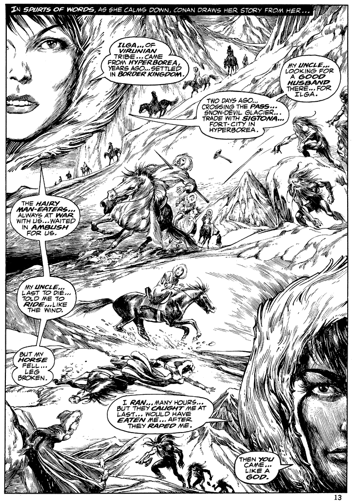 Read online The Savage Sword Of Conan comic -  Issue #34 - 13