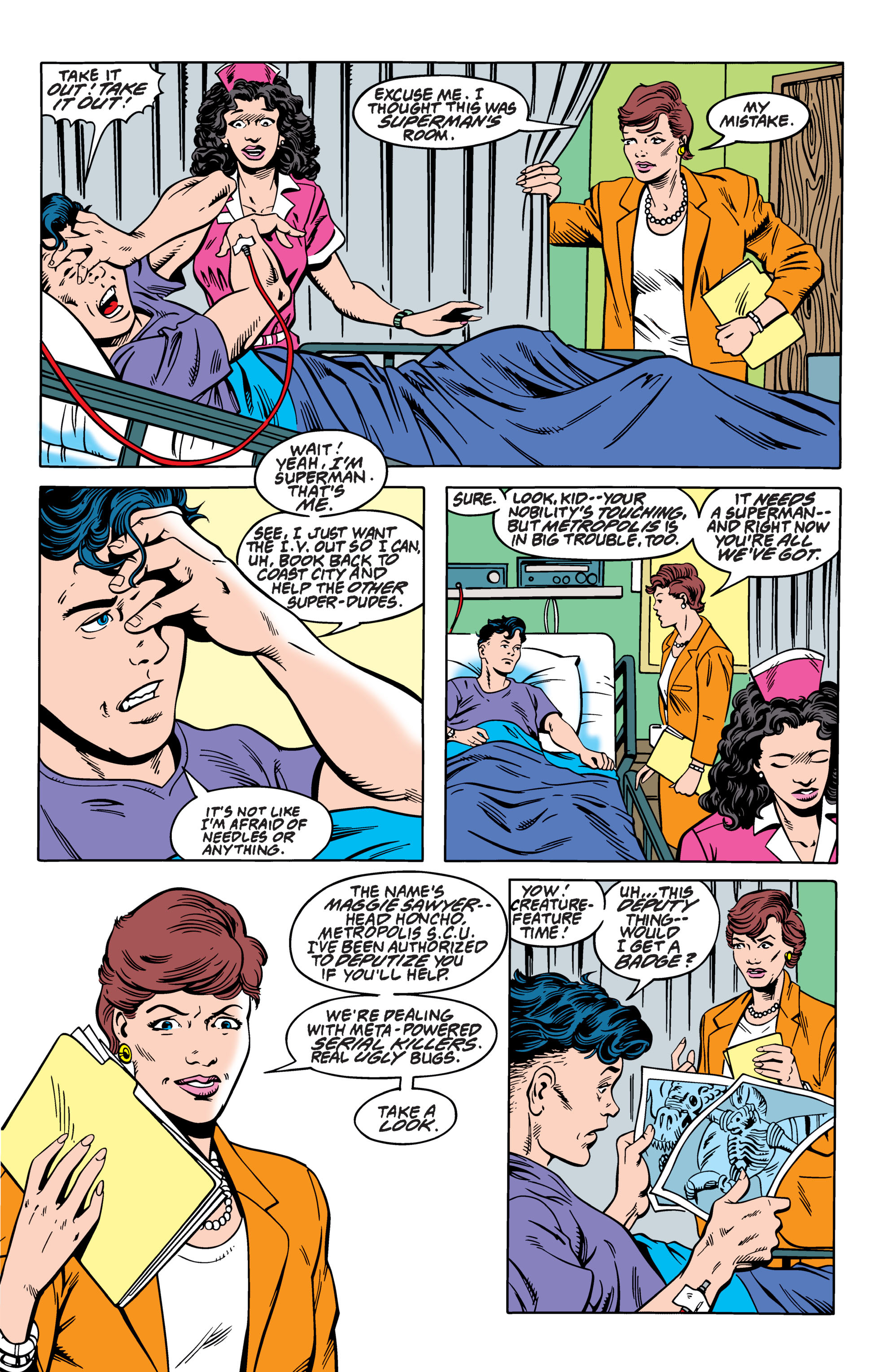 Read online Superman: The Return of Superman comic -  Issue # TPB 2 - 23