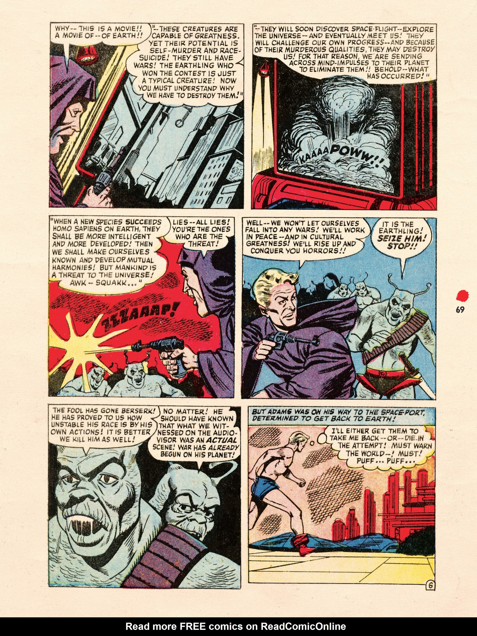 Read online Chilling Archives of Horror Comics comic -  Issue # TPB 10 - 70