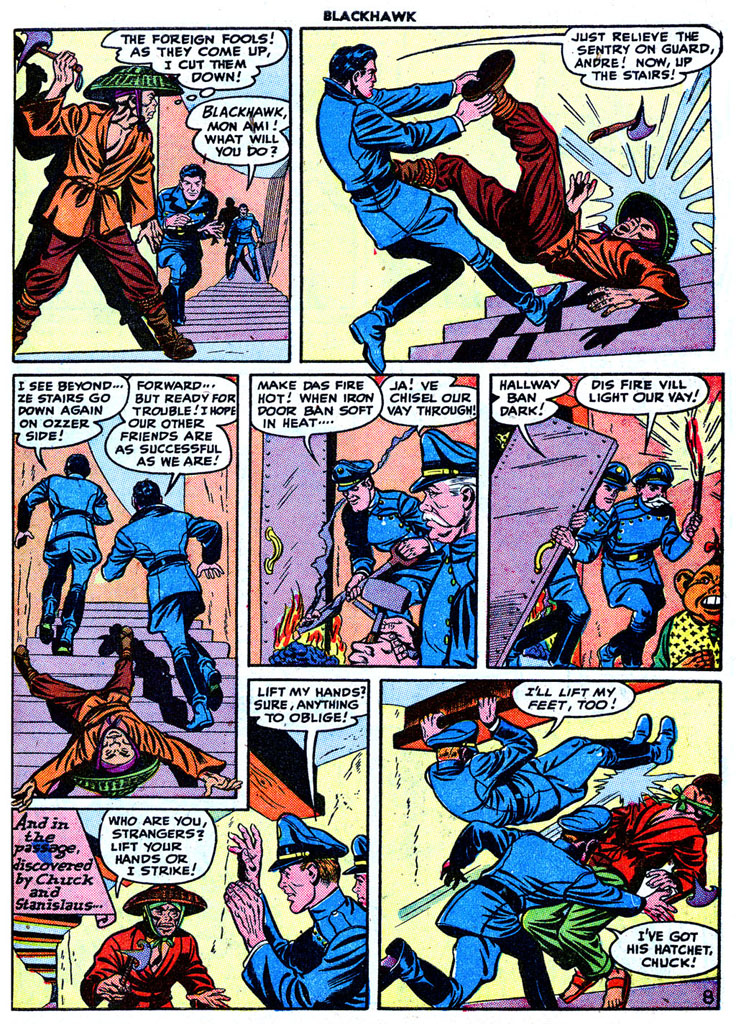 Read online Blackhawk (1957) comic -  Issue #15 - 43