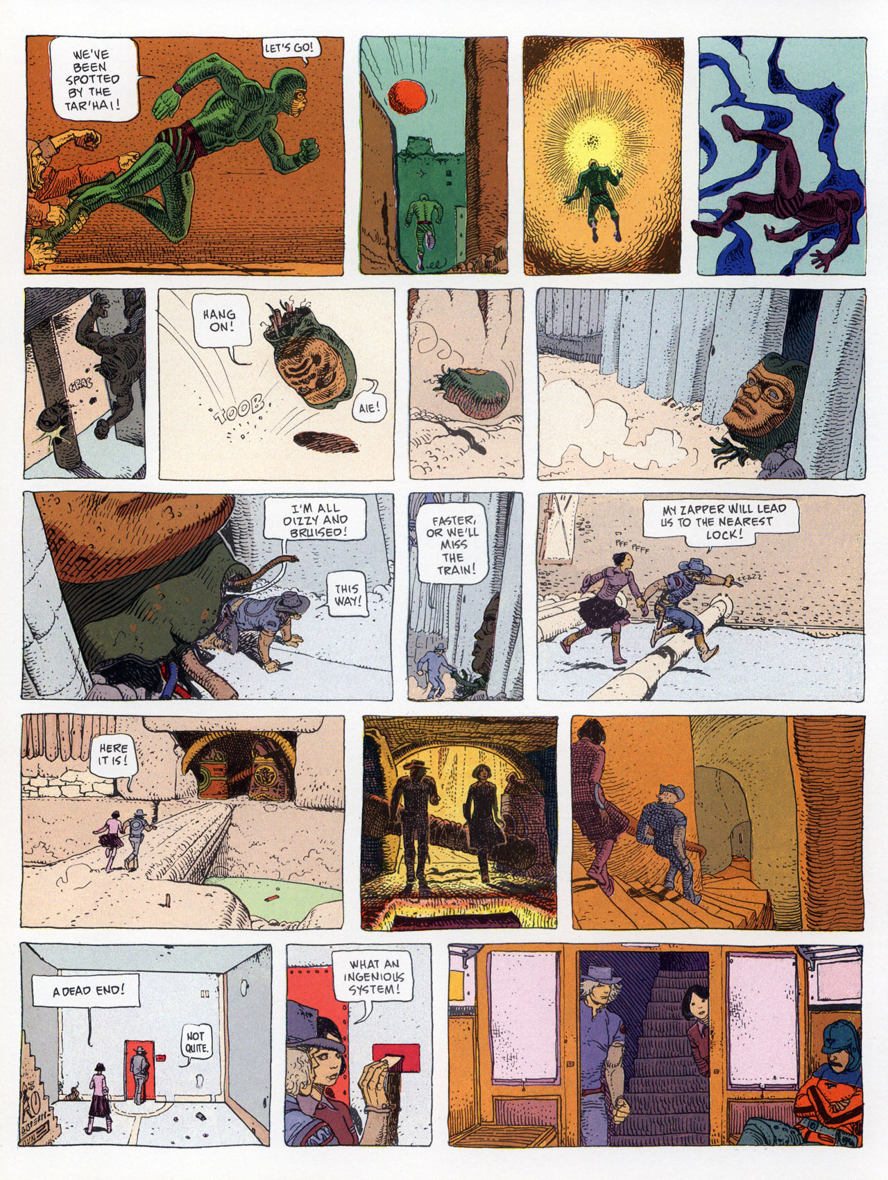 Read online Epic Graphic Novel: Moebius comic -  Issue # TPB 3 - 32