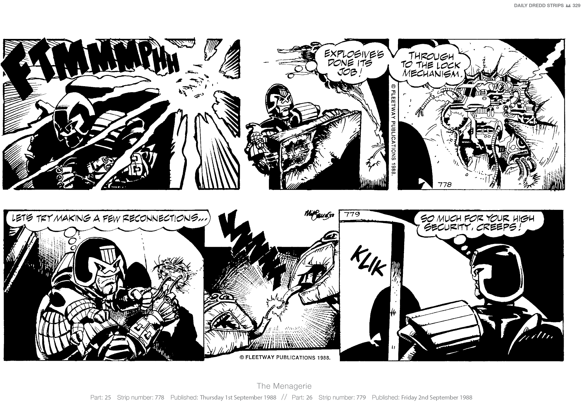Read online Judge Dredd: The Daily Dredds comic -  Issue # TPB 2 - 332