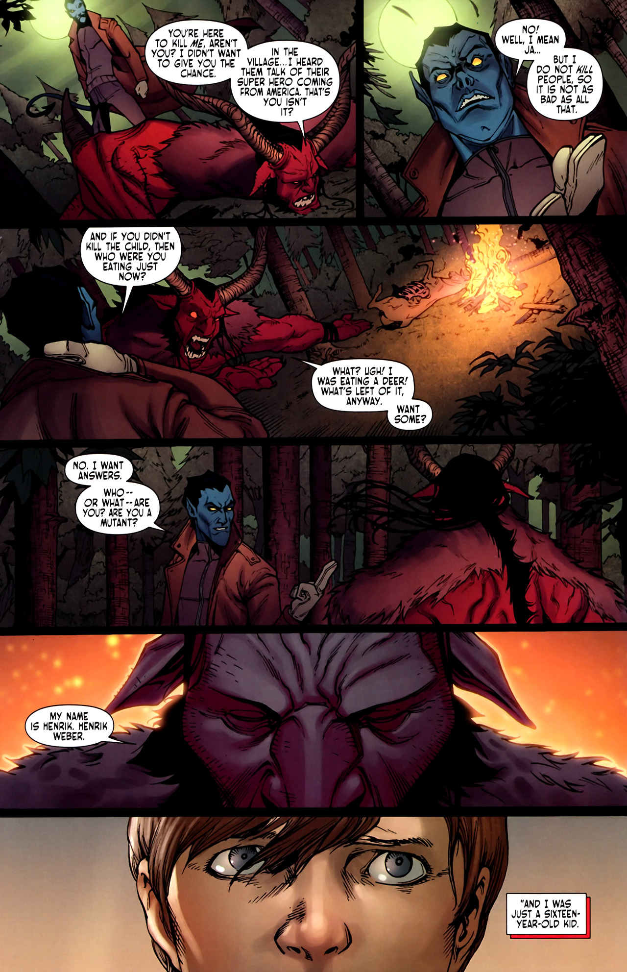Read online X-Men: Manifest Destiny Nightcrawler comic -  Issue # Full - 19