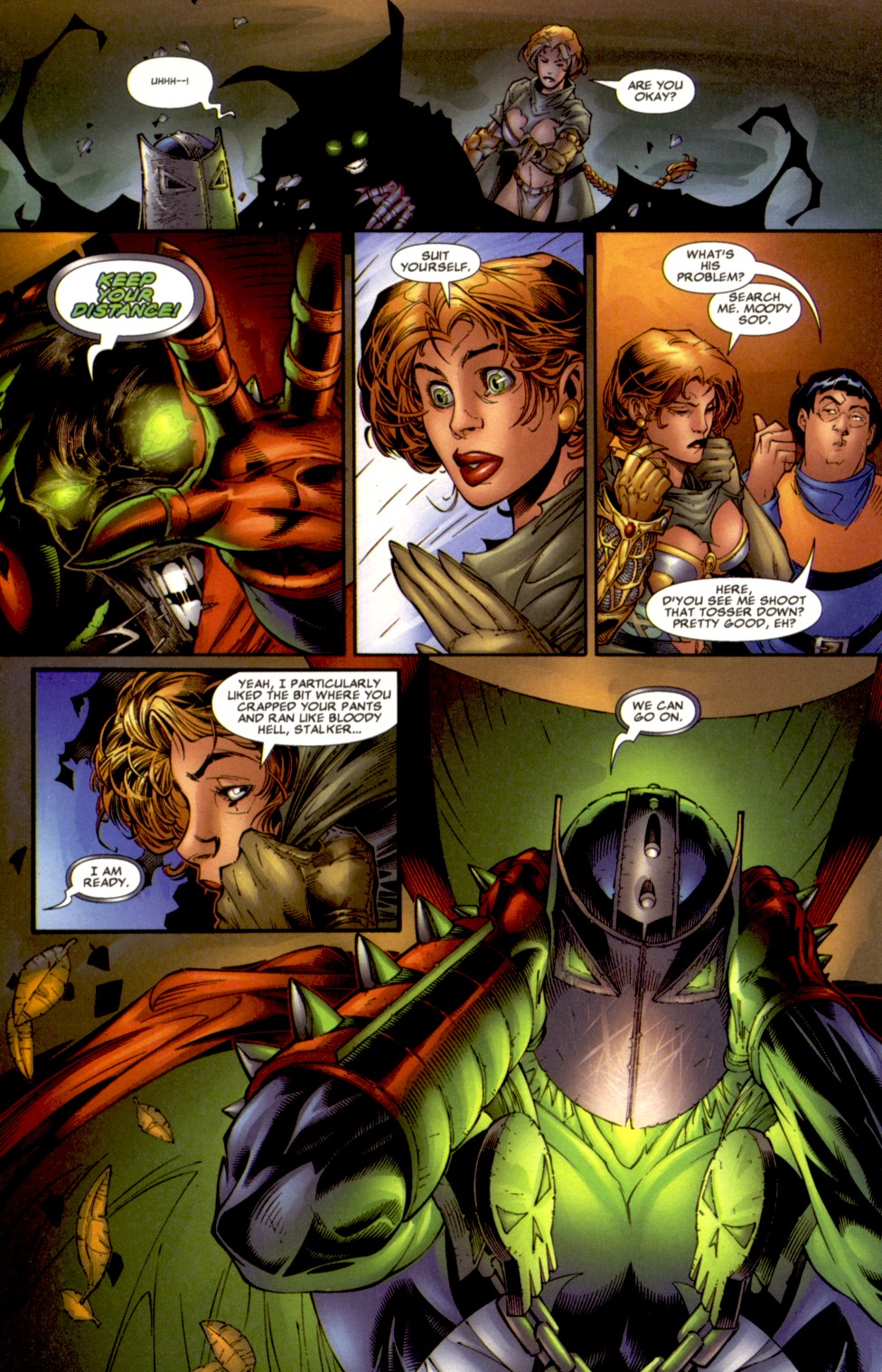 Read online Medieval Spawn/Witchblade comic -  Issue #2 - 19