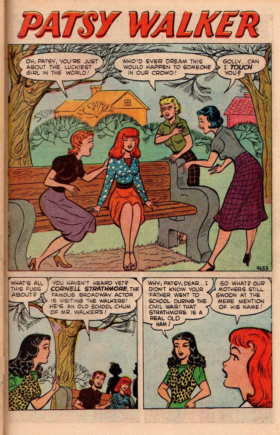 Read online Patsy Walker comic -  Issue #39 - 43