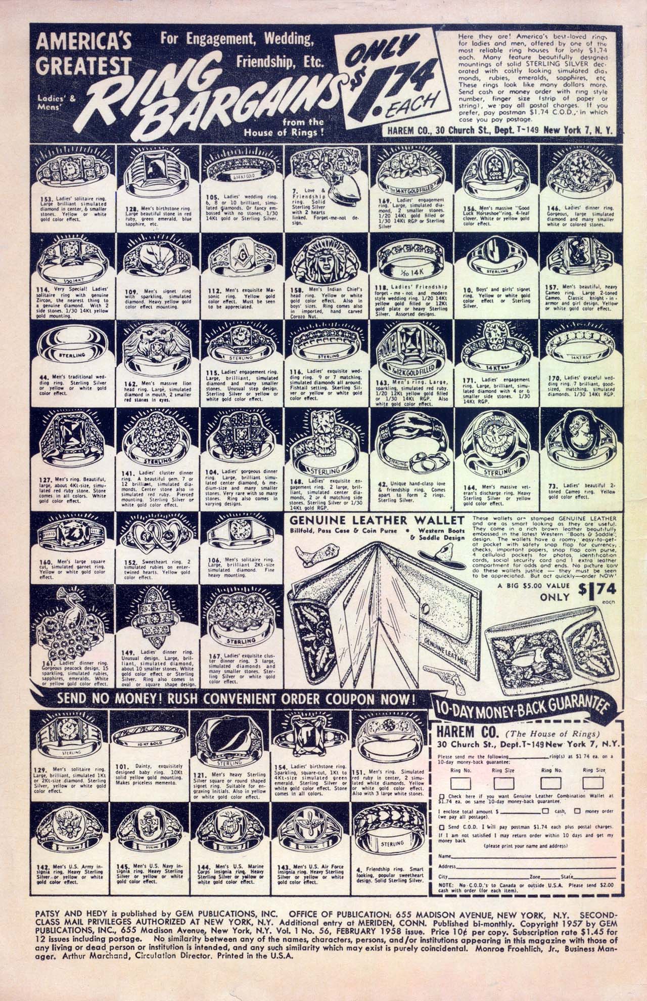 Read online Patsy and Hedy comic -  Issue #56 - 2