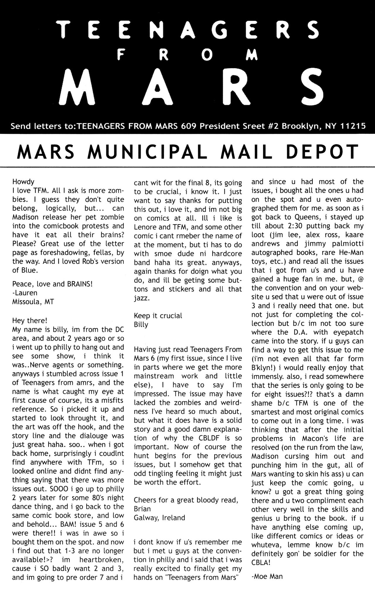 Read online Teenagers From Mars comic -  Issue #7 - 32