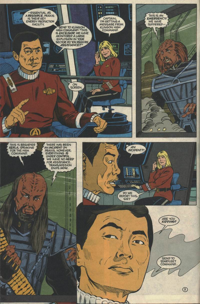Read online Star Trek VI: The Undiscovered Country comic -  Issue # Full - 5