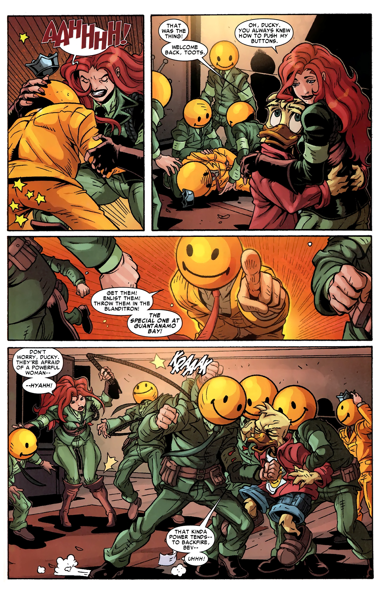Read online The Amazing Spider-Man: Back in Quack comic -  Issue # Full - 21