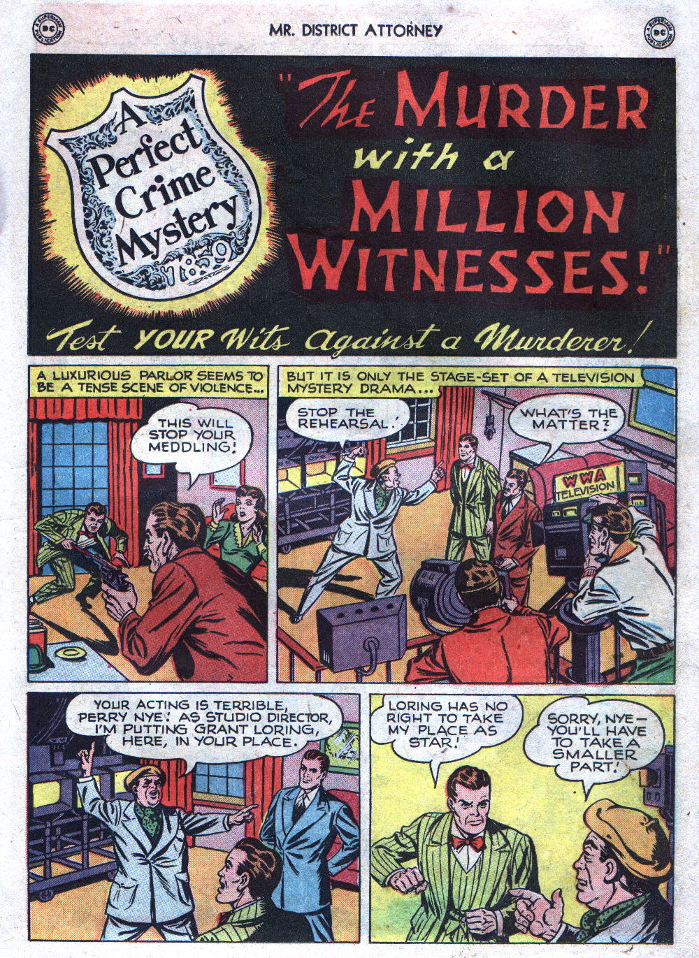 Read online Mr. District Attorney comic -  Issue #5 - 29