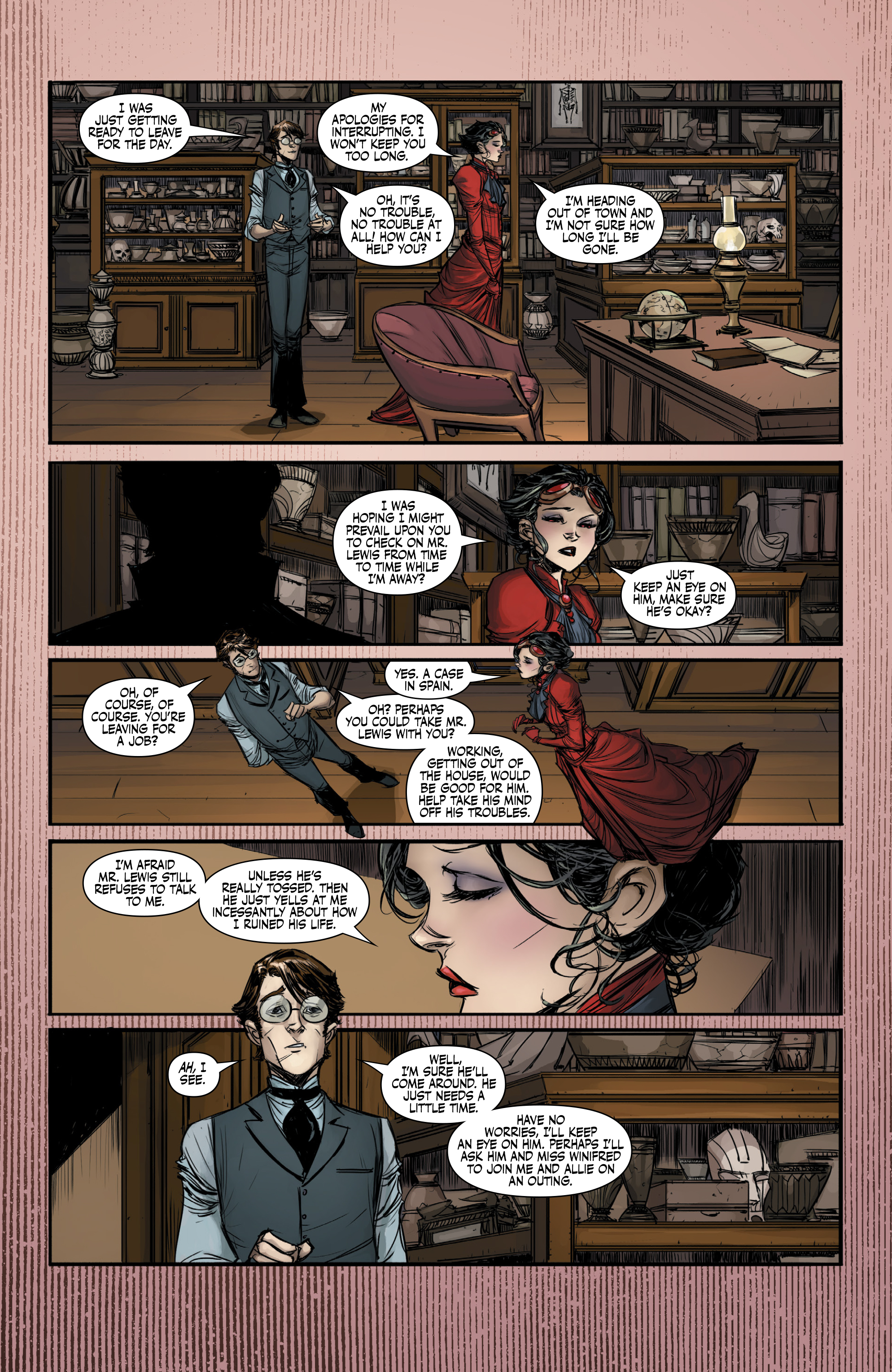 Read online Lady Mechanika: Sangre comic -  Issue #1 - 10