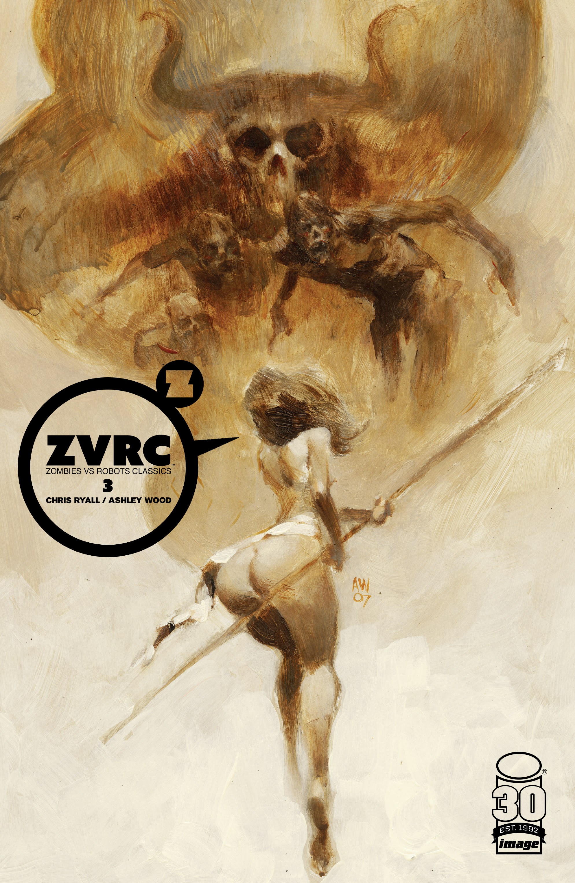 Read online ZVRC: Zombies Vs. Robots Classic comic -  Issue #3 - 1