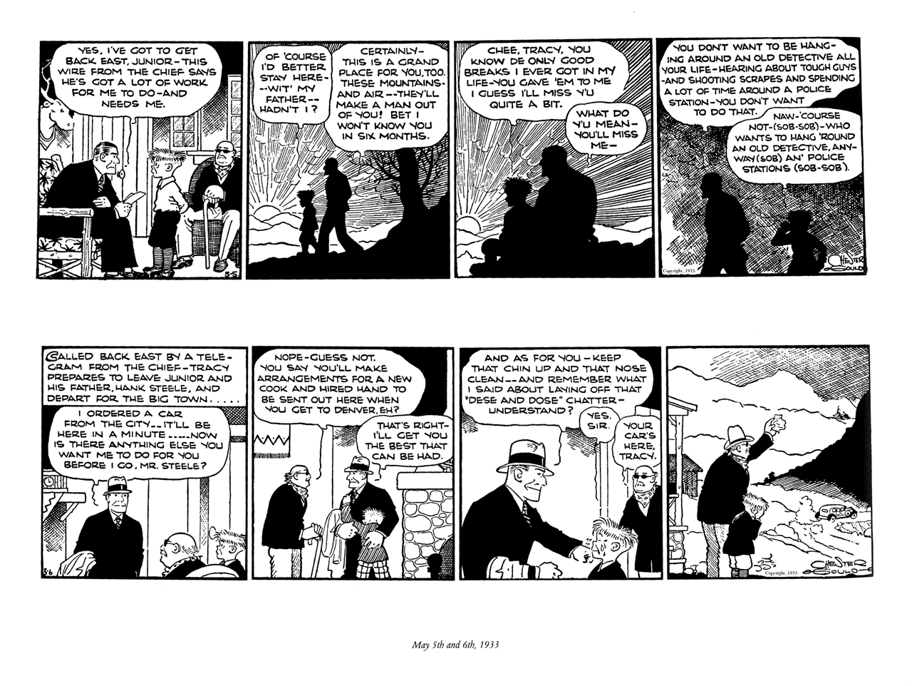 Read online The Complete Chester Gould's Dick Tracy comic -  Issue # TPB 1 (Part 2) - 133