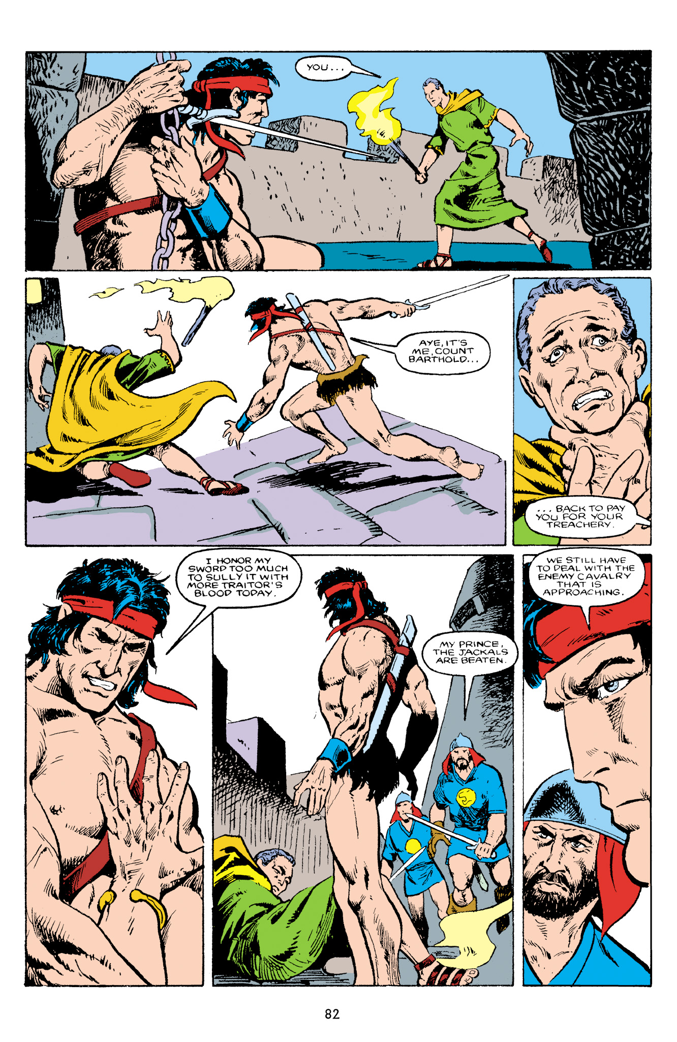 Read online The Chronicles of King Conan comic -  Issue # TPB 7 (Part 1) - 82