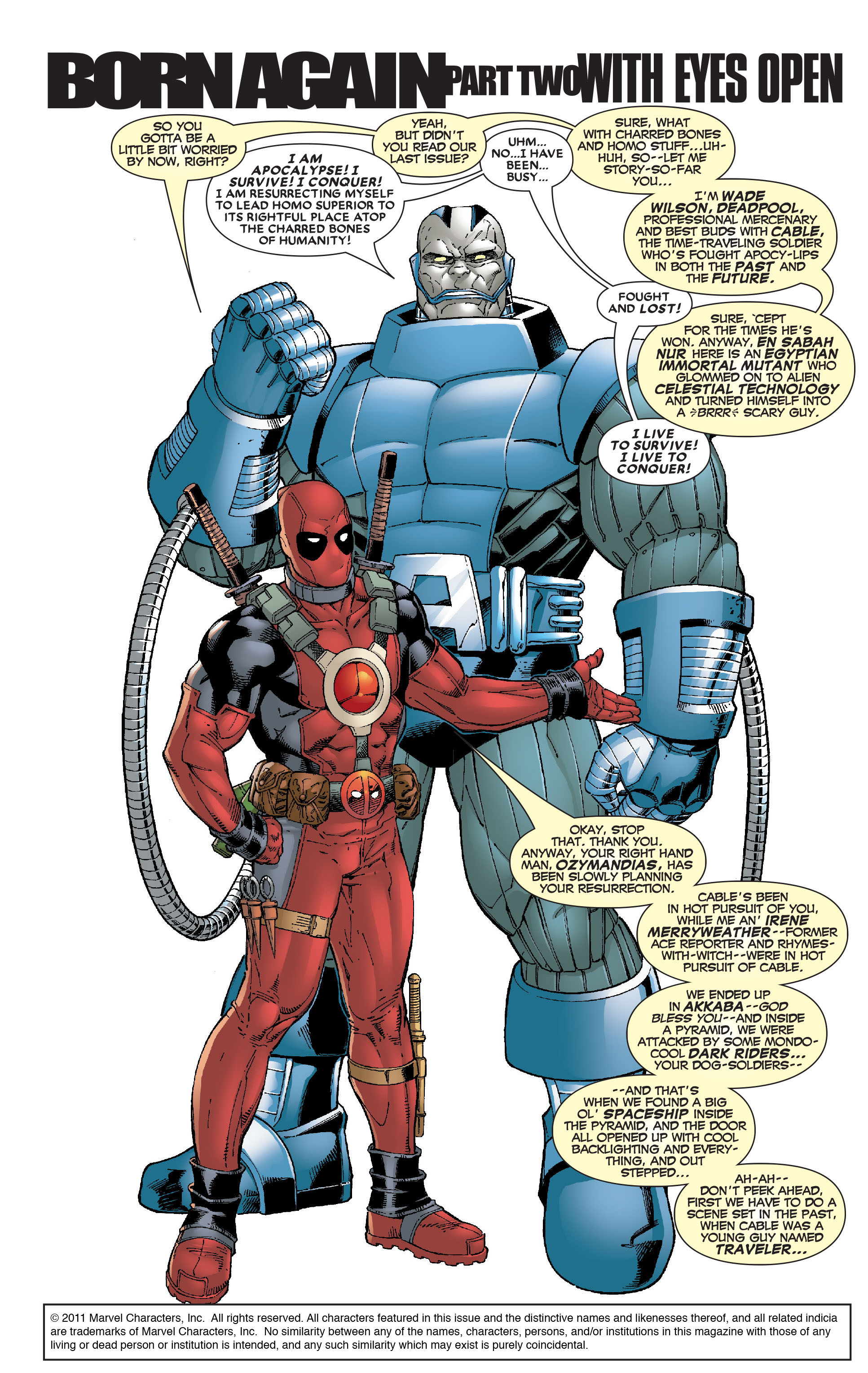 Read online Cable and Deadpool comic -  Issue #27 - 2