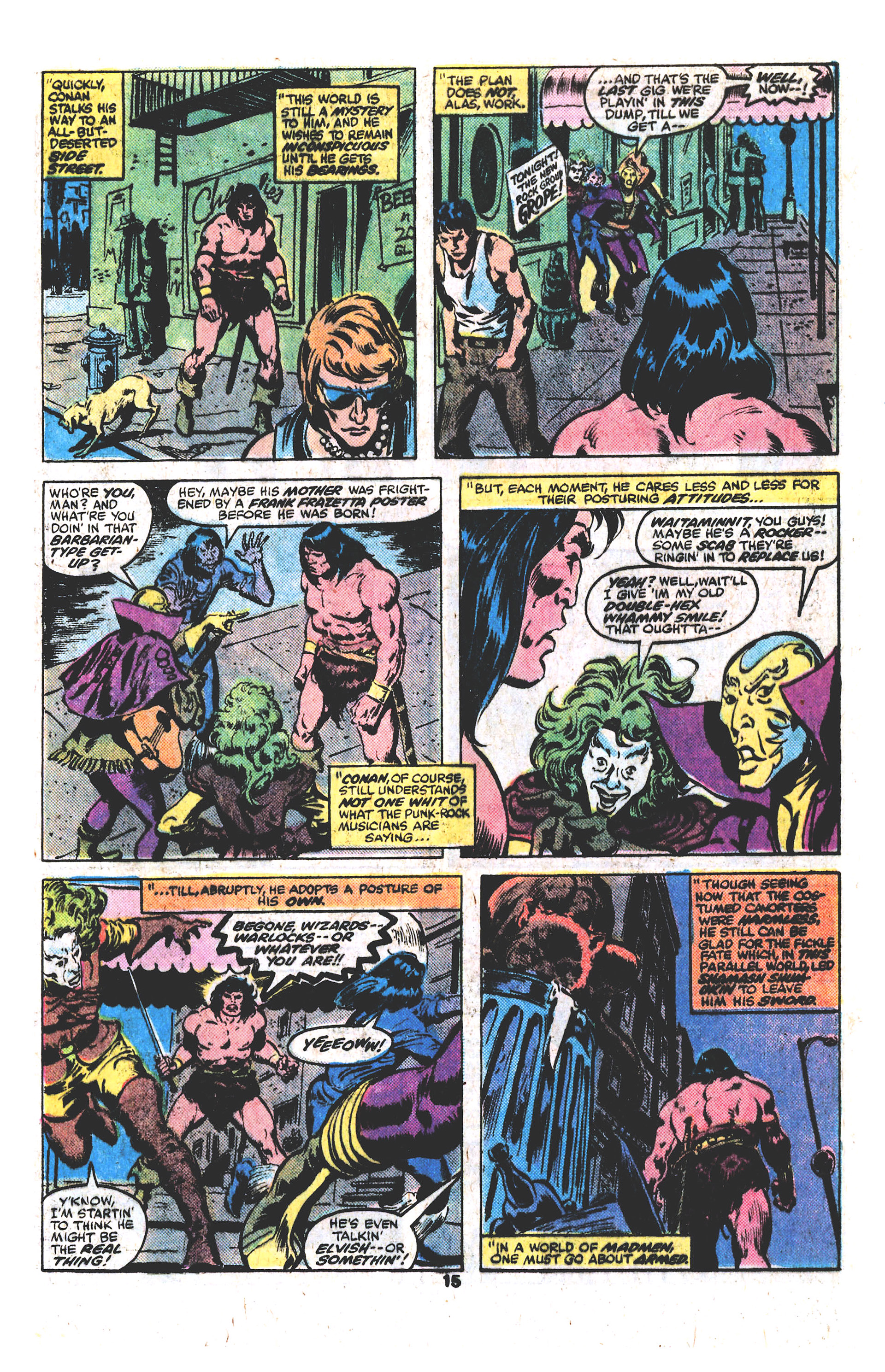 Read online What If? (1977) comic -  Issue #13 - Conan The Barbarian walked the Earth Today - 12