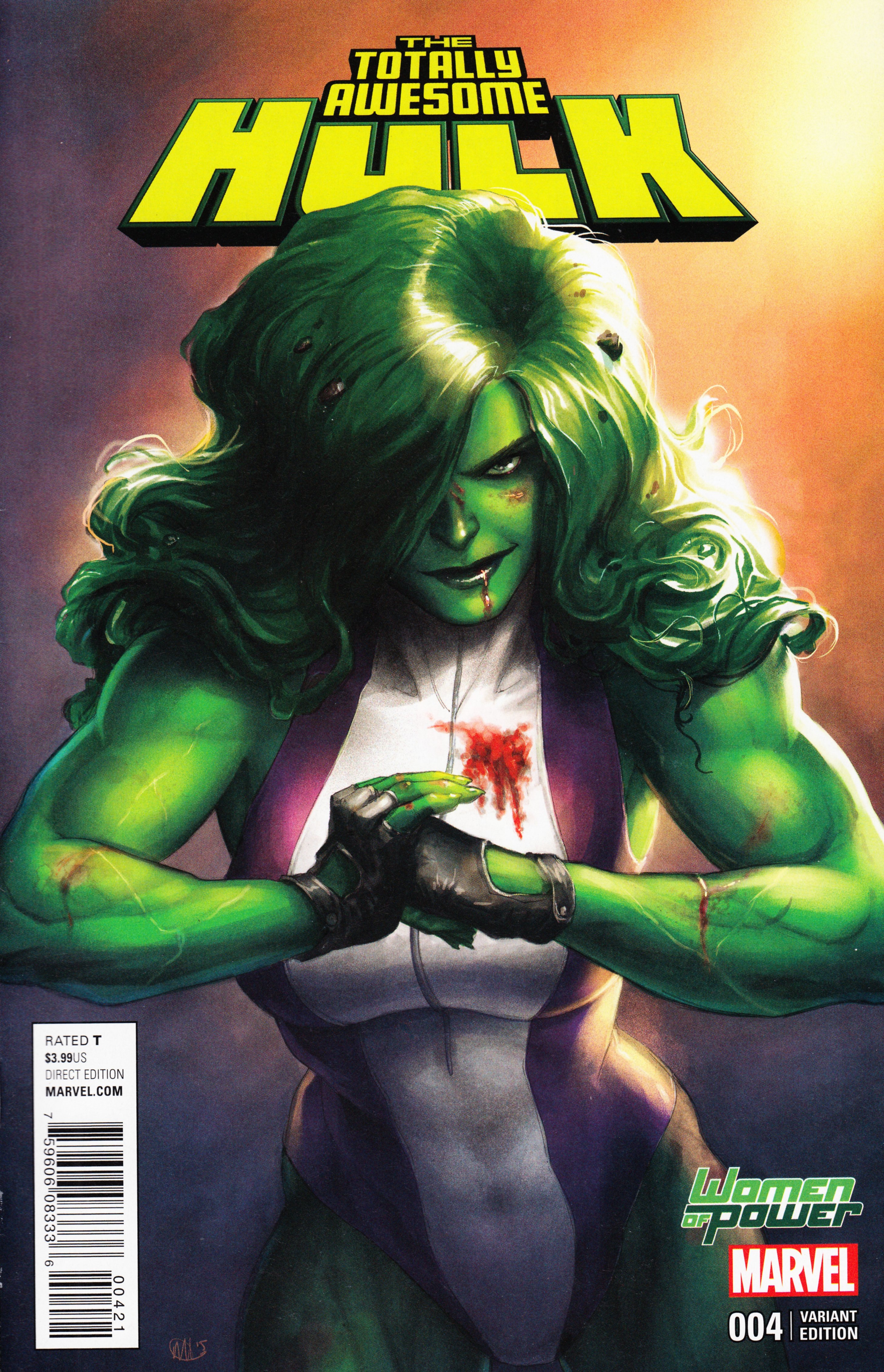 Read online Totally Awesome Hulk comic -  Issue #4 - 2