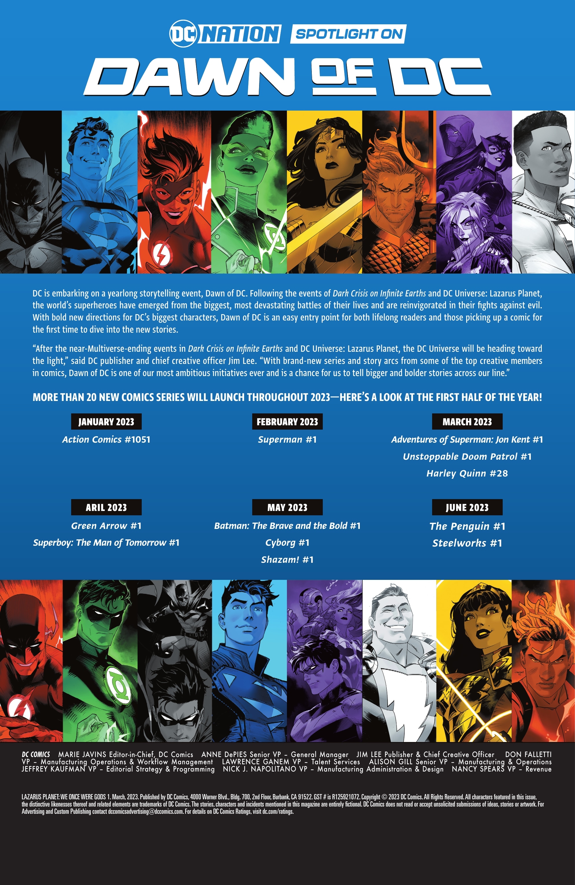 Read online Lazarus Planet: We Once Were Gods comic -  Issue # Full - 45