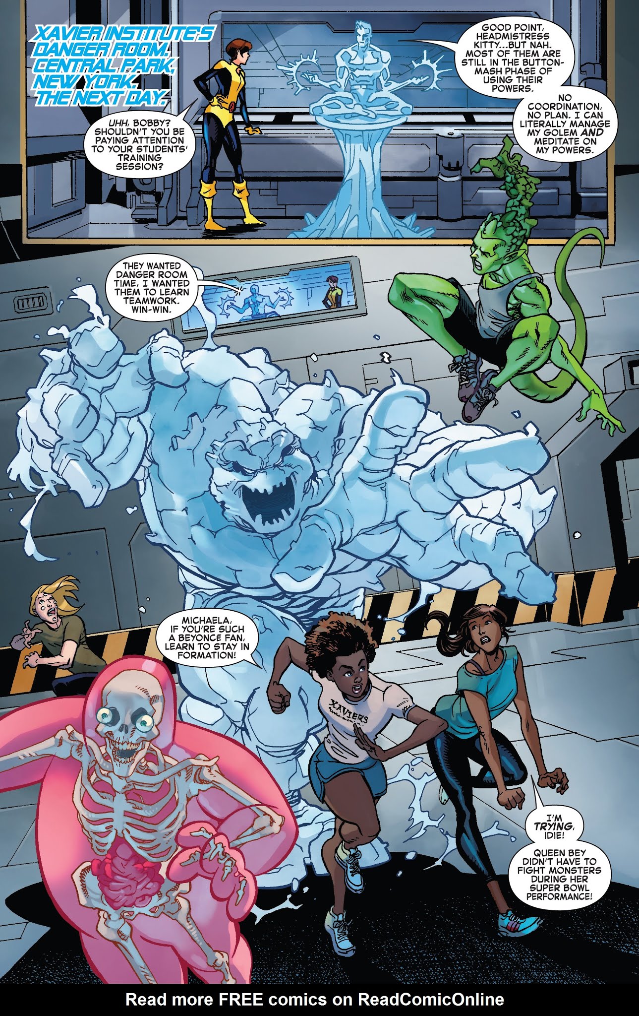 Read online Iceman (2018) comic -  Issue #1 - 5