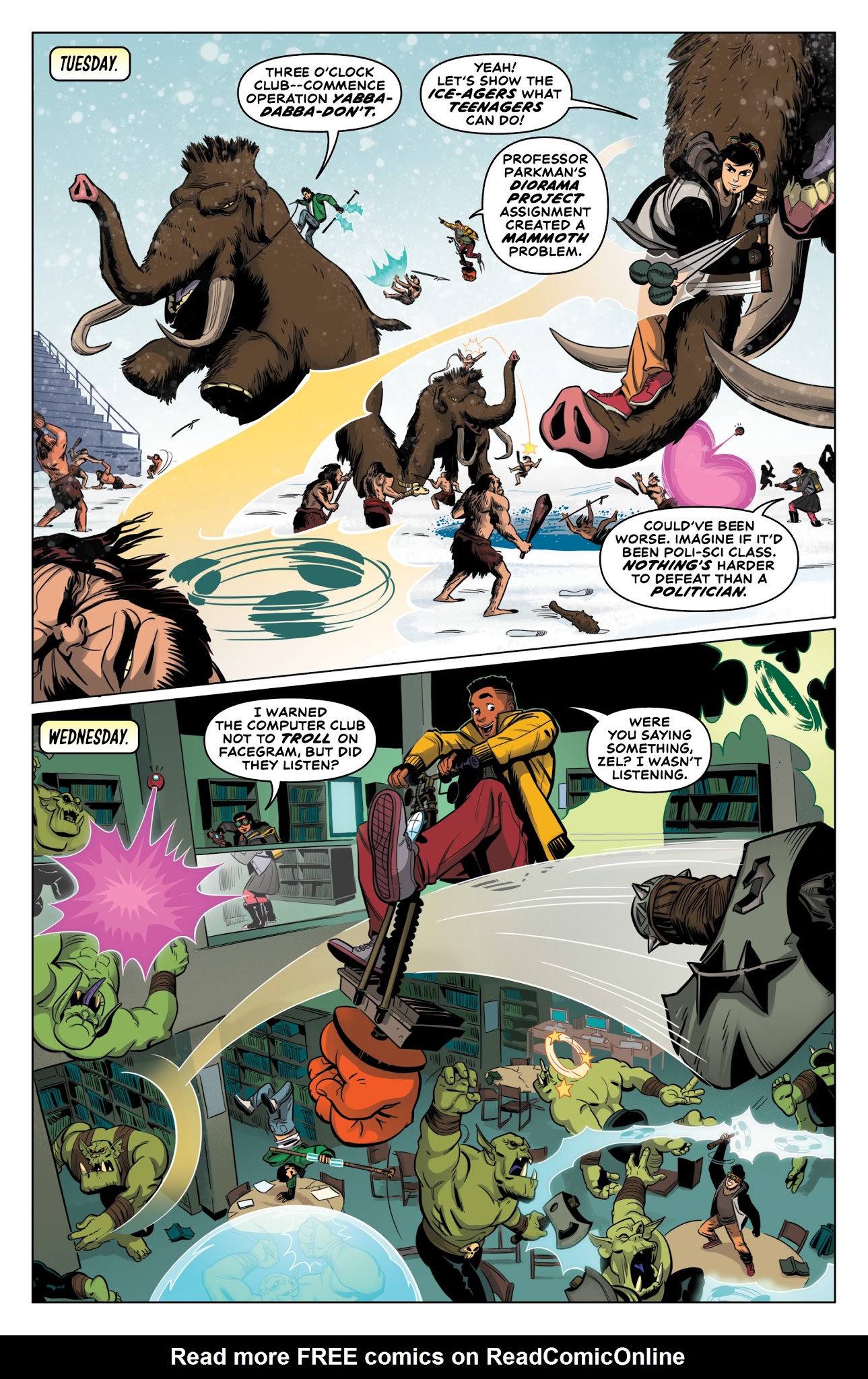 Read online Three O'Clock Club comic -  Issue #2 - 15