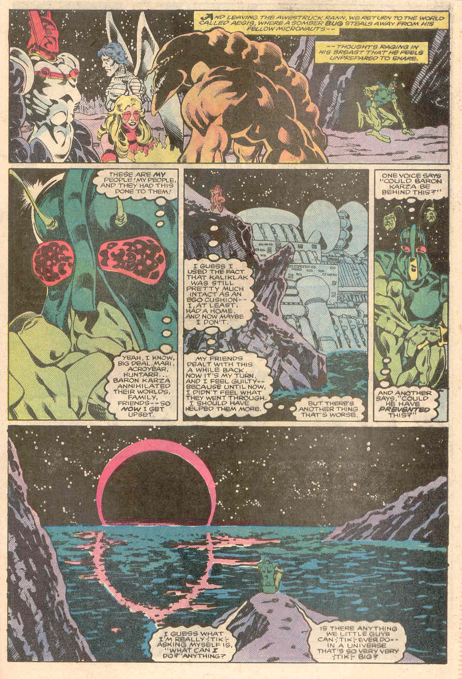 Read online Micronauts: The New Voyages comic -  Issue #14 - 16