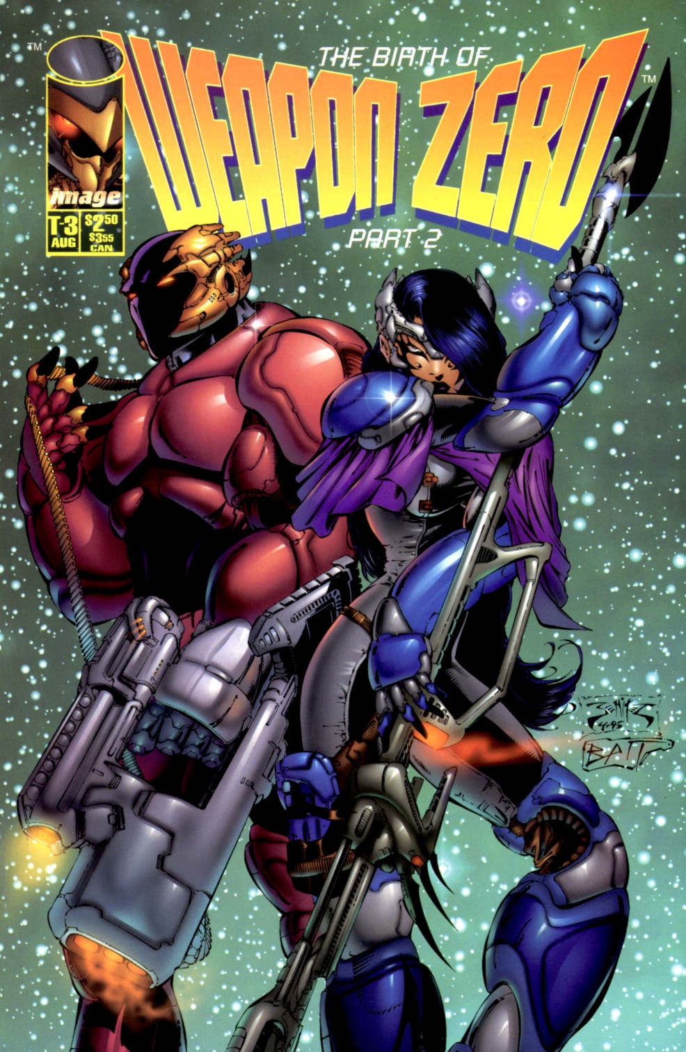 Read online Weapon Zero (1995) comic -  Issue #2 - 1