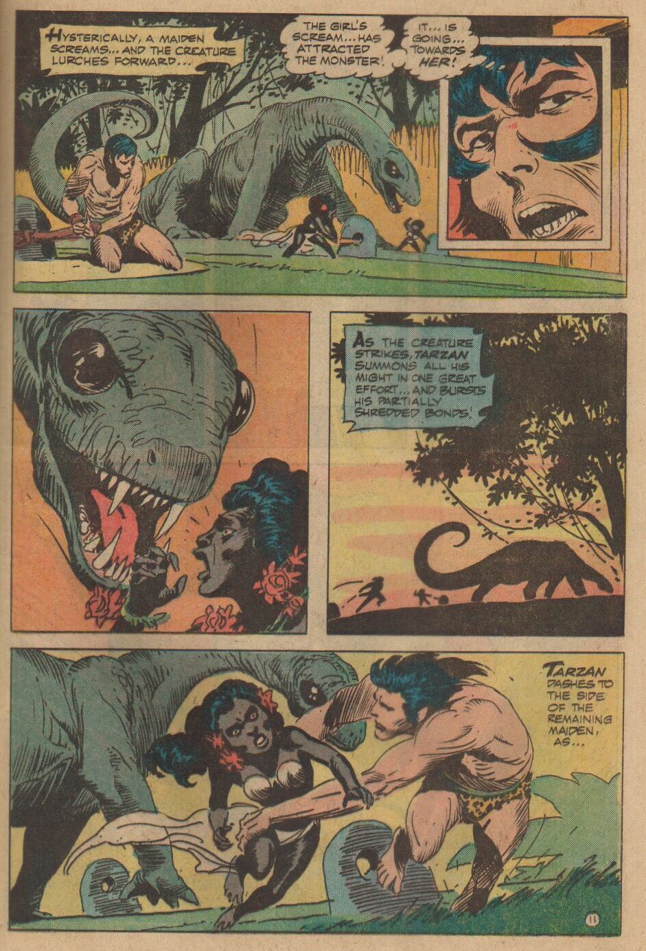 Read online Tarzan (1972) comic -  Issue #228 - 12